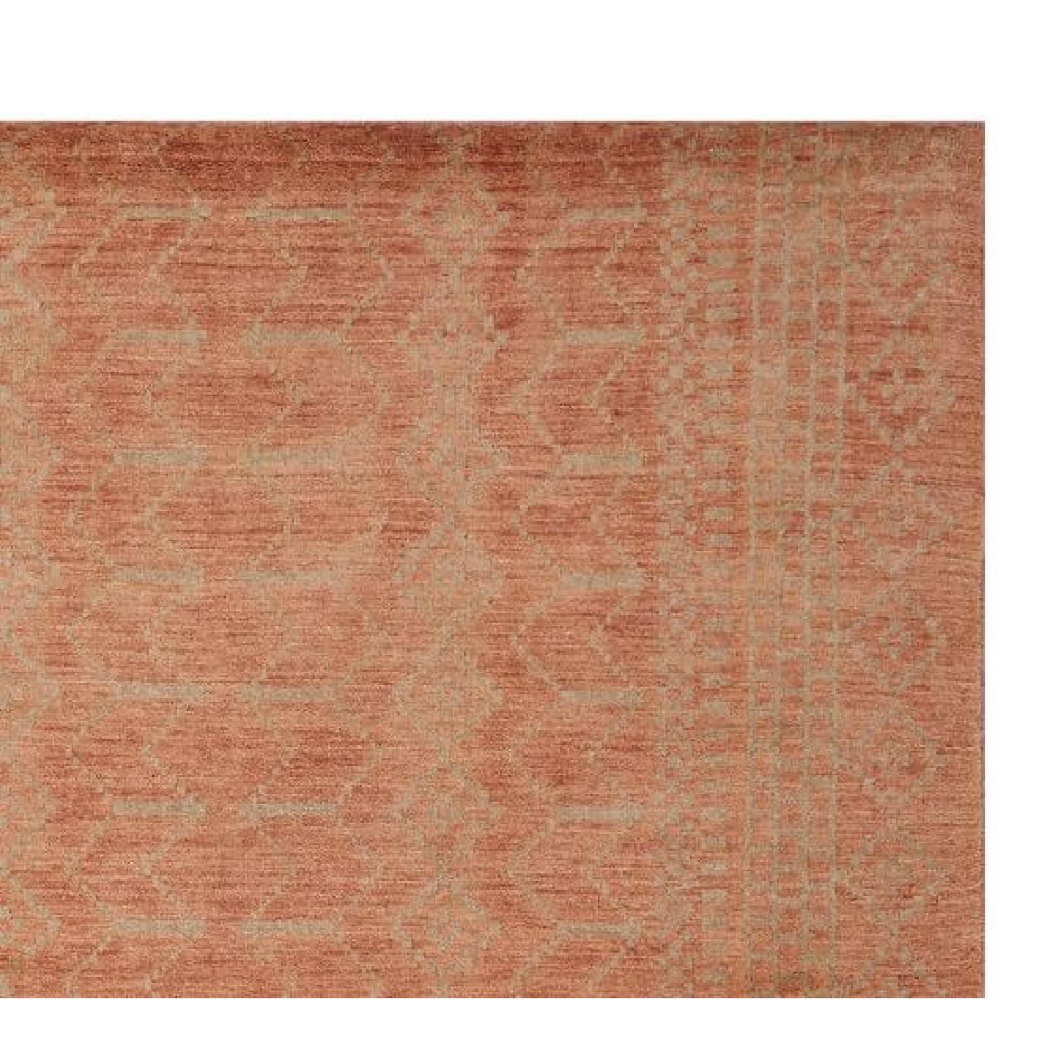 Pottery Barn Tabitha Hand-Loomed Jacquard Rug in Blush - image-5
