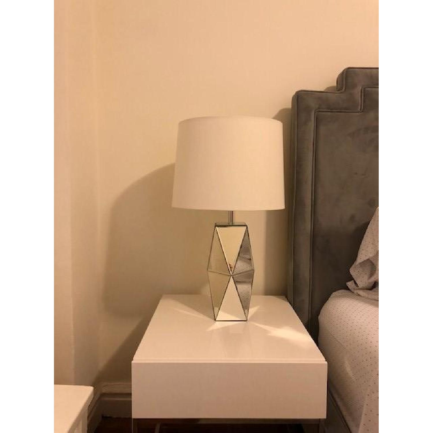 West Elm Mirrored Table Lamps - image-2