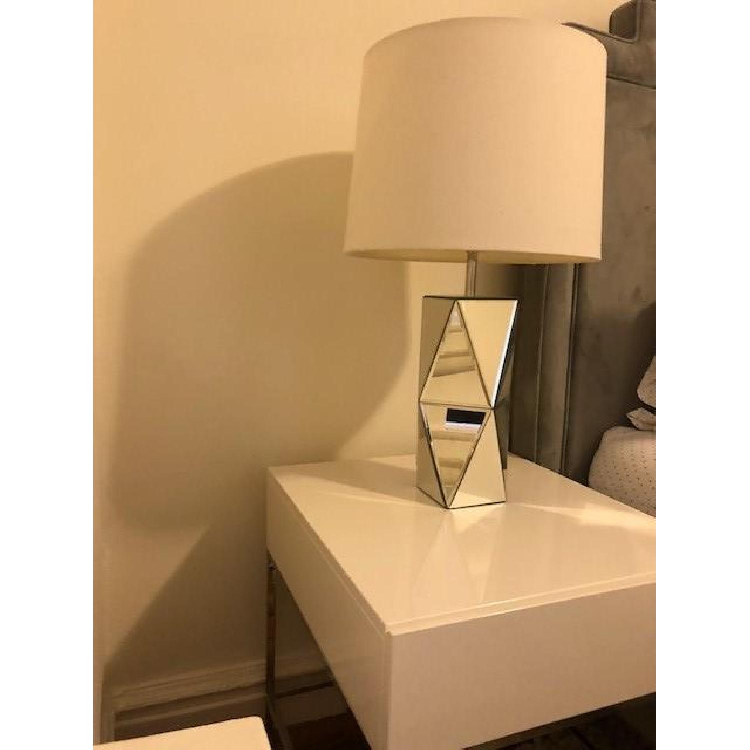 West Elm Mirrored Table Lamps - image-3