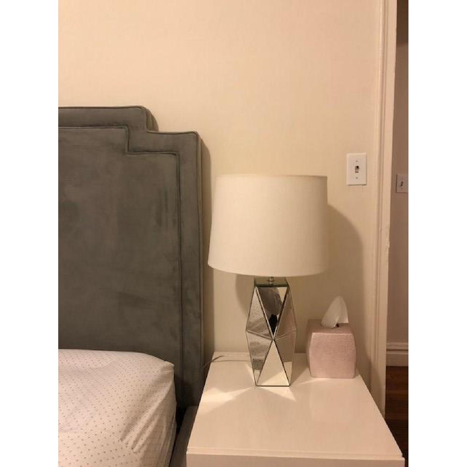 West Elm Mirrored Table Lamps - image-4