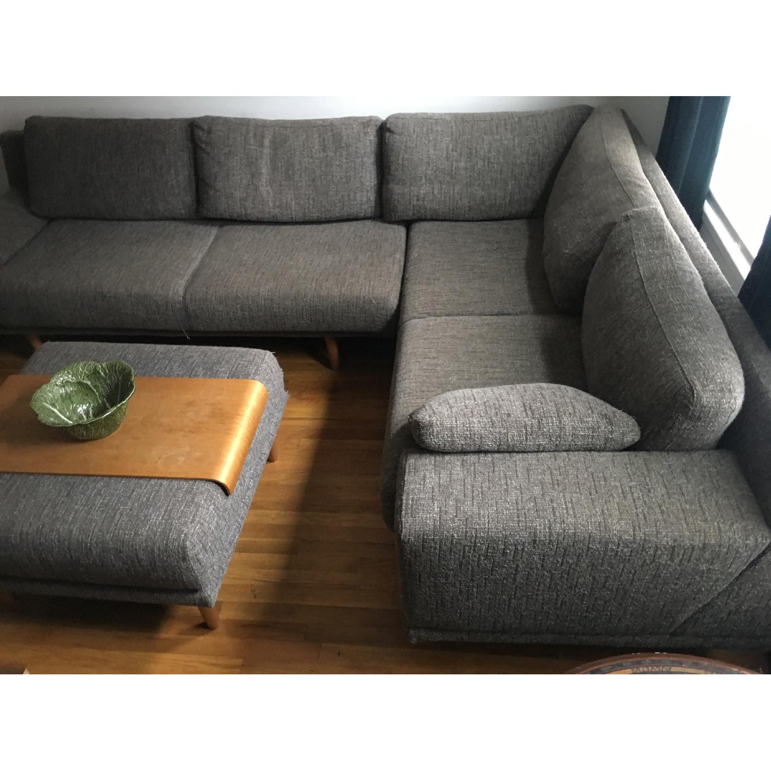 BoConcept Corner Sectional Sofa & Ottoman - image-2