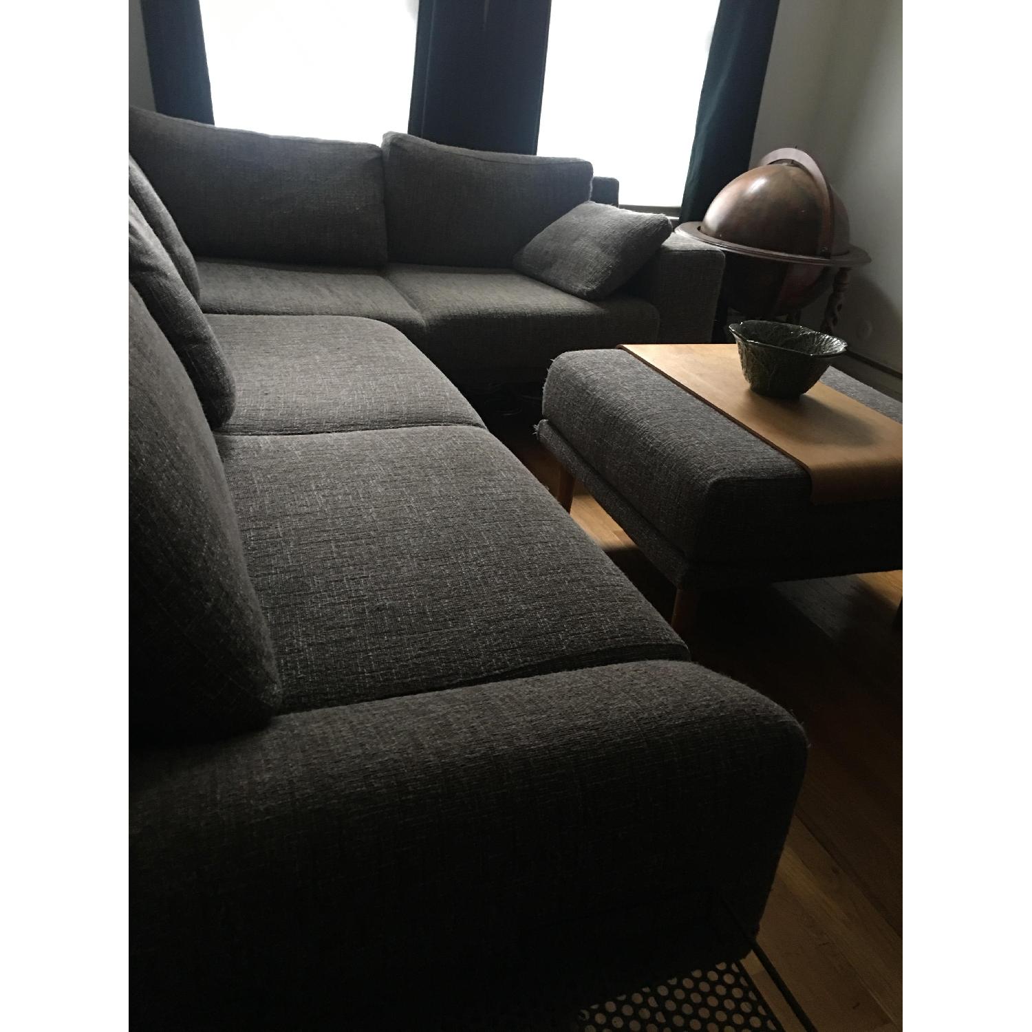 BoConcept Corner Sectional Sofa & Ottoman - image-3