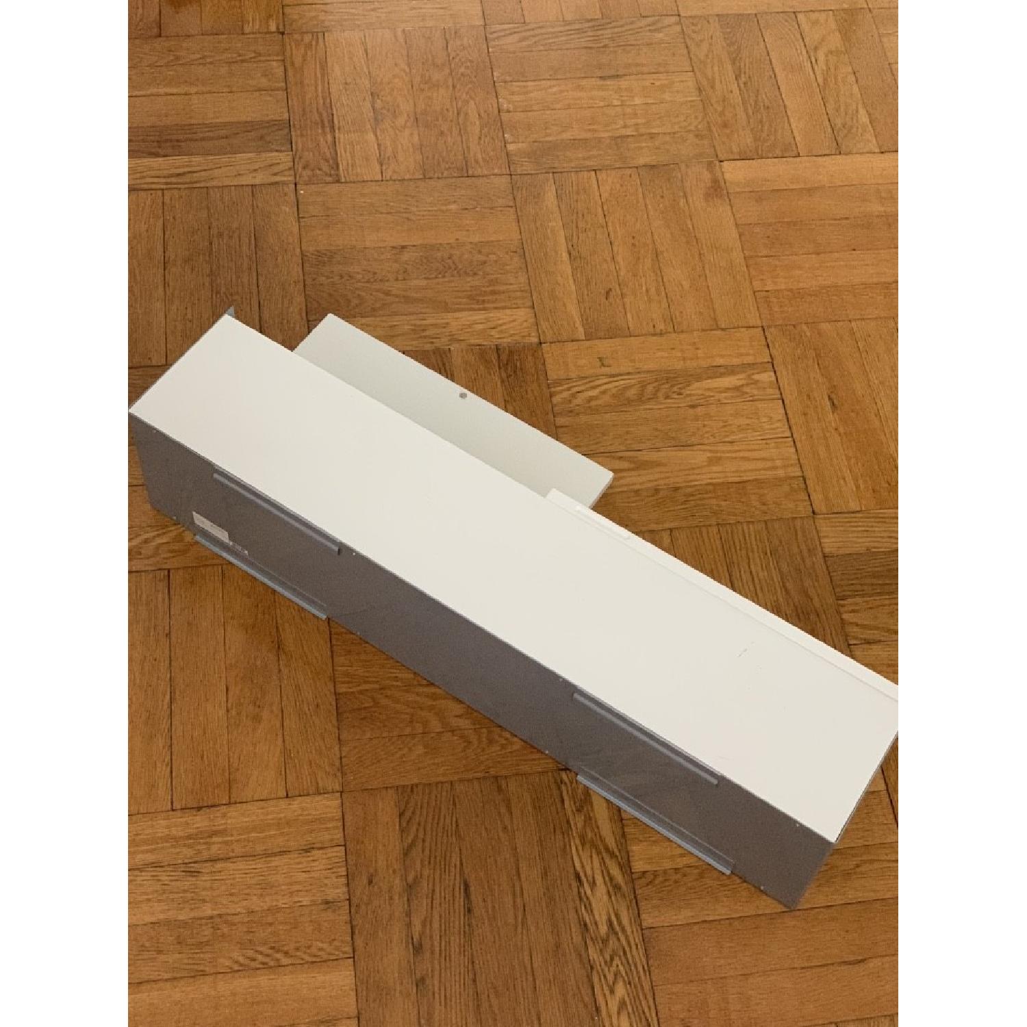 CB2 Hide n' Seek Storage Shelf in White - image-2