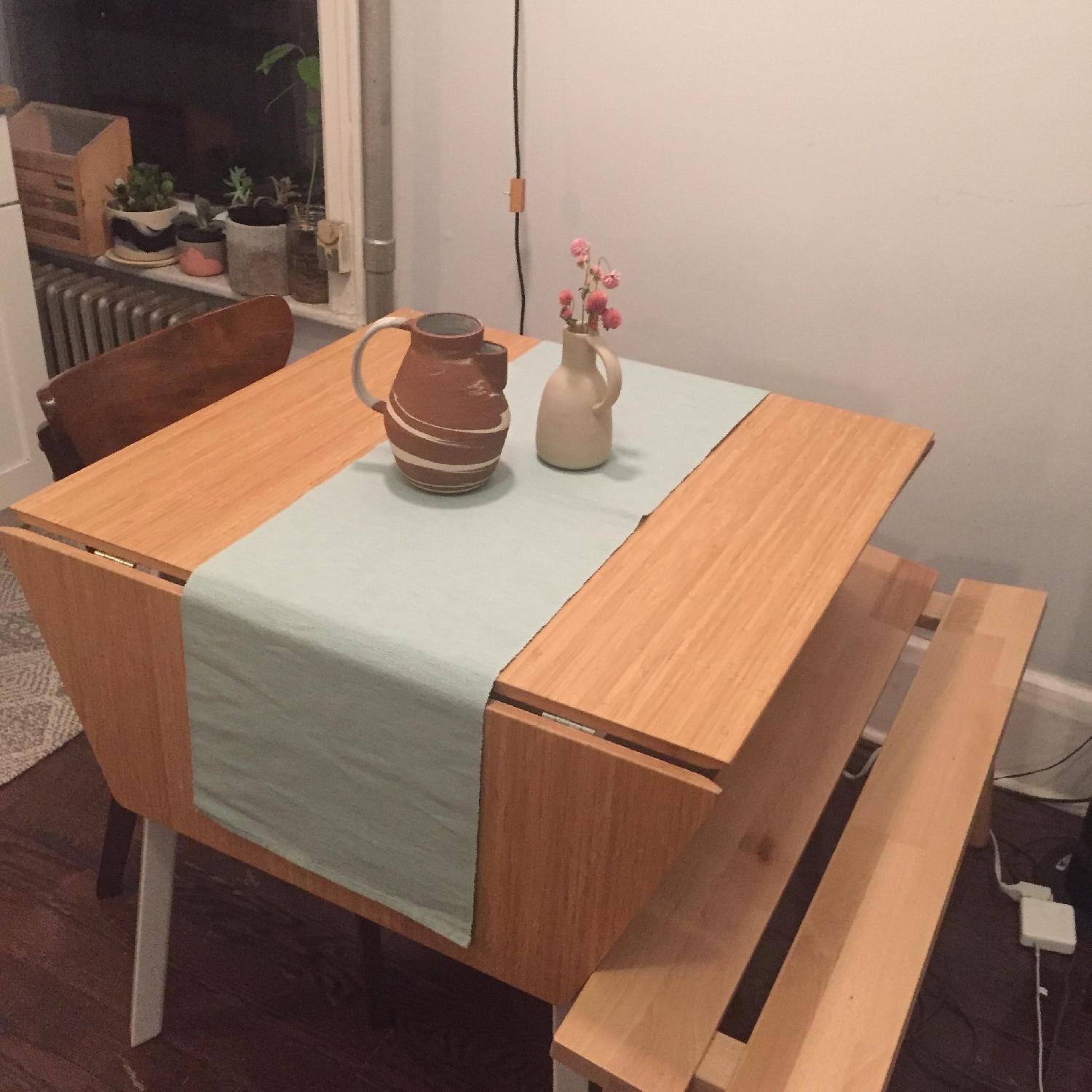 Ikea Drop-Leaf Dining Table - image-2