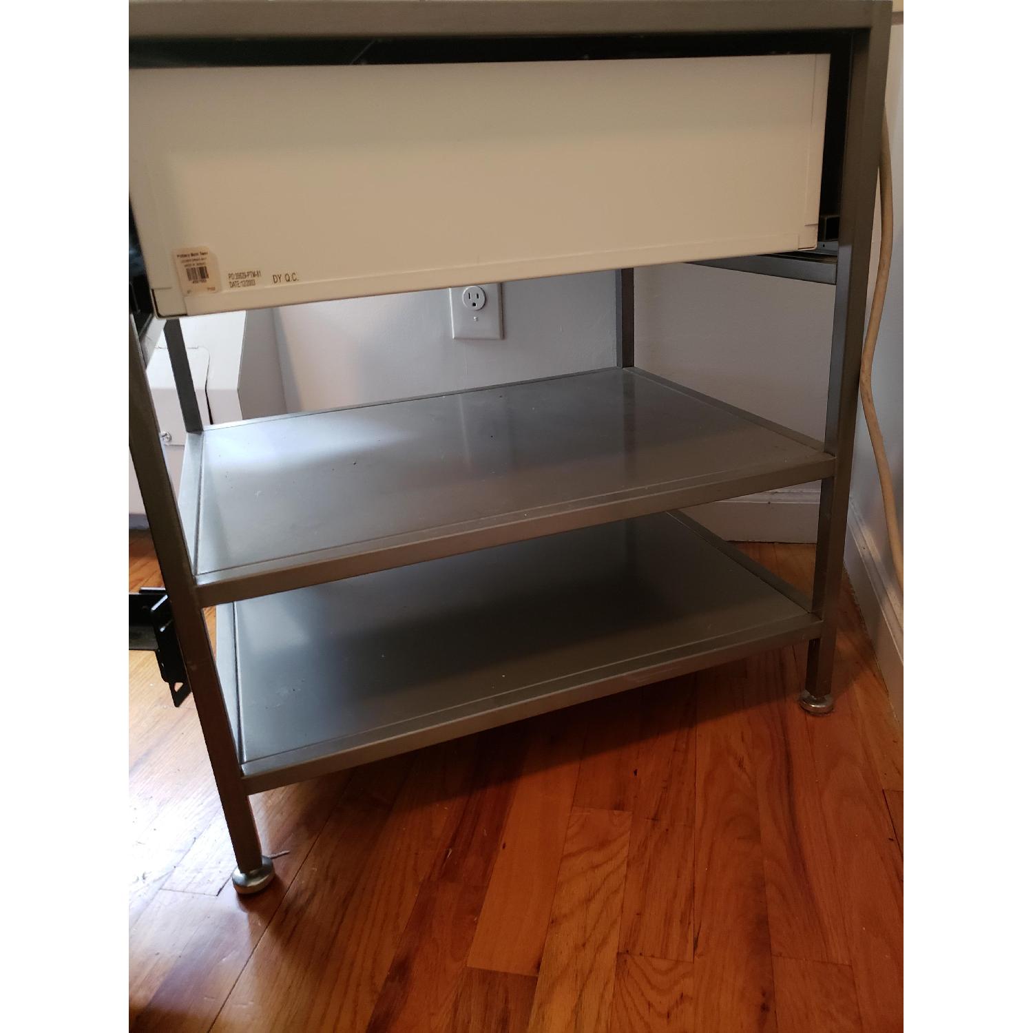 Pottery Barn Locker Side Table - image-3