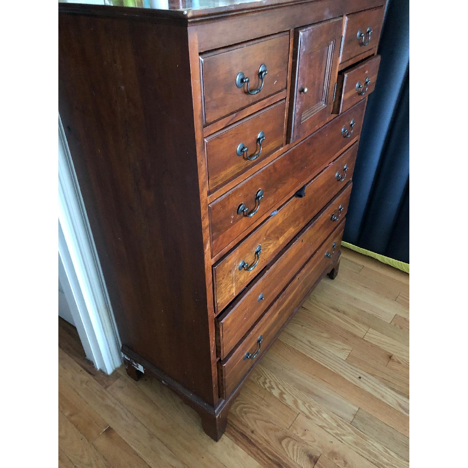 Cherry Wood 8 Drawer Dresser - image-2