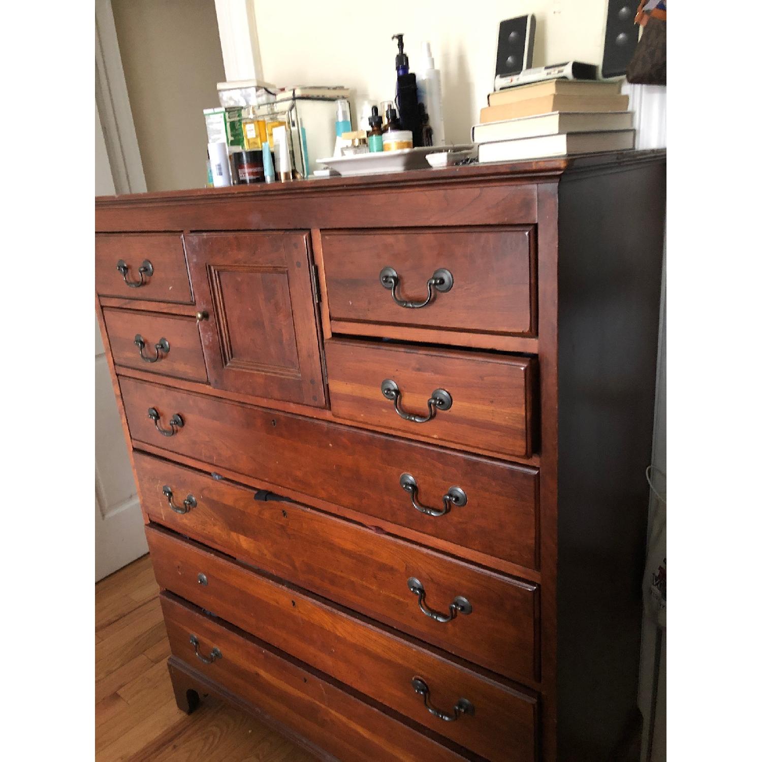 Cherry Wood 8 Drawer Dresser - image-3