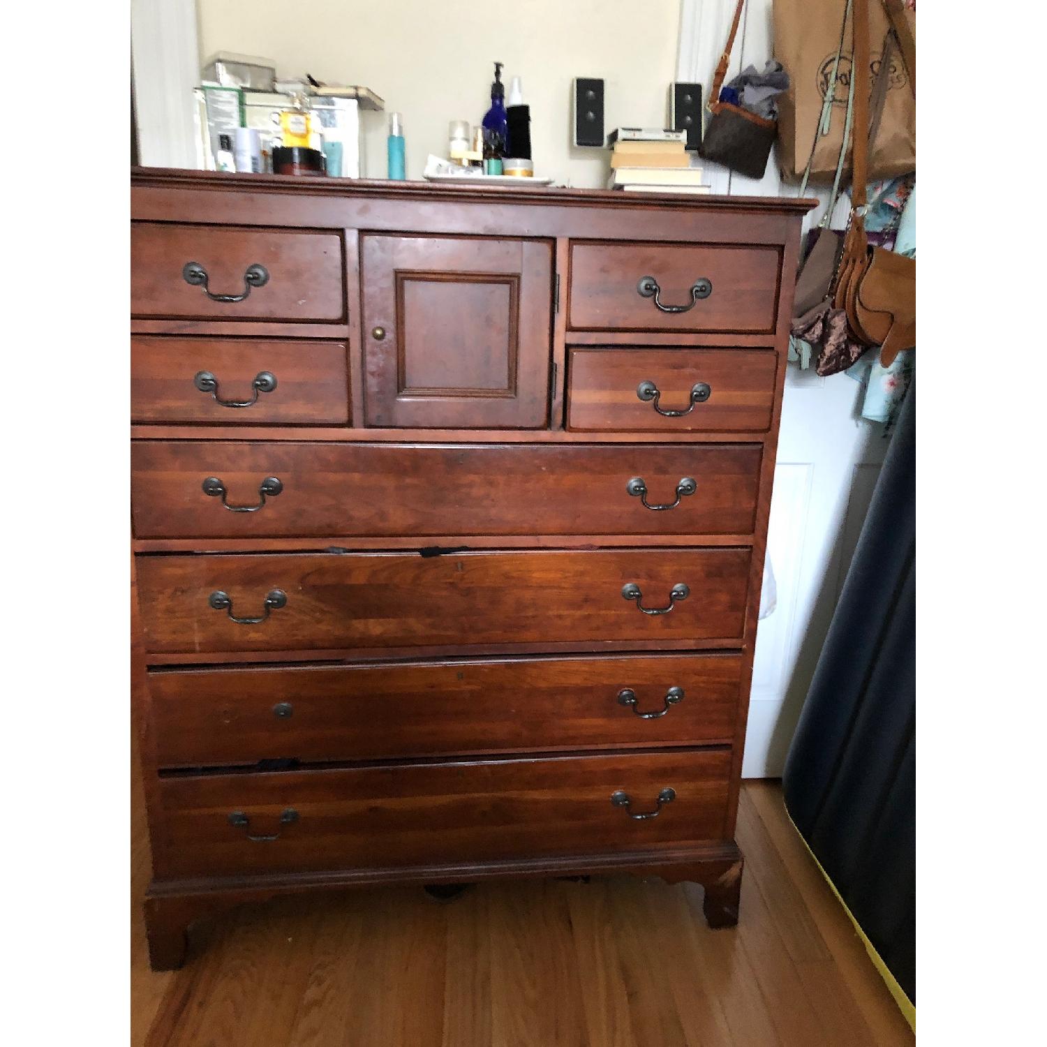 Cherry Wood 8 Drawer Dresser - image-4