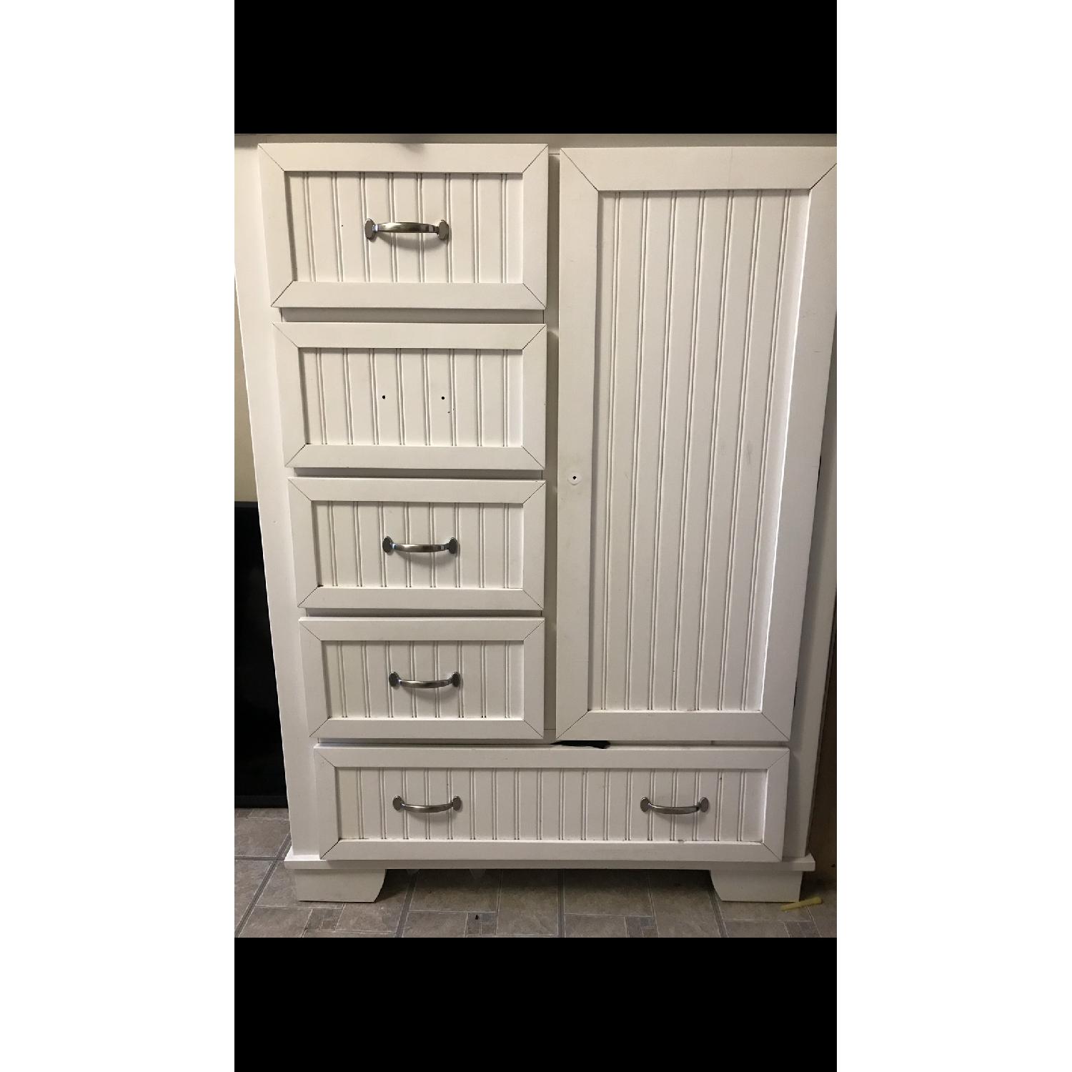 Bertini Saybrook Chifferobe in White - image-3