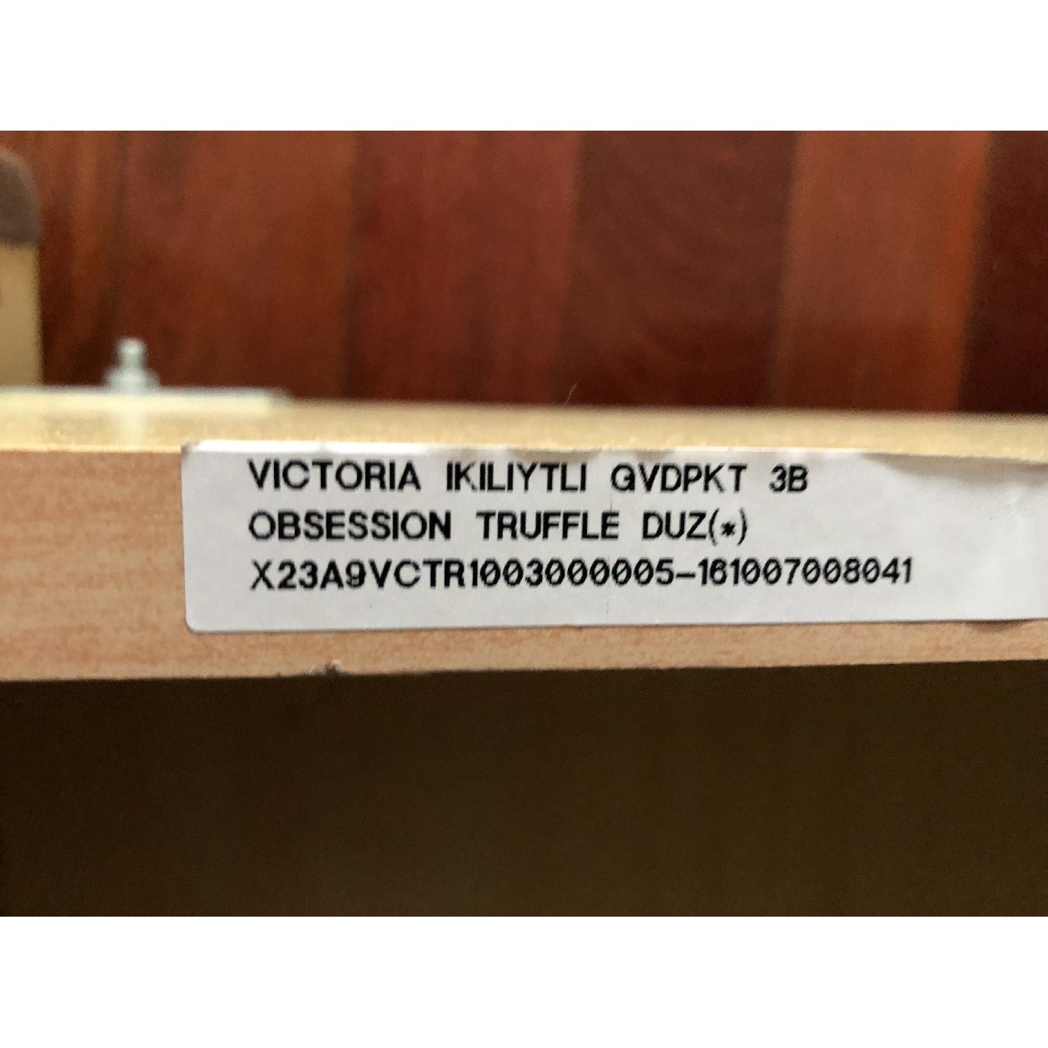 Istikbal Truffle Microfiber Sleeper Loveseat - image-5