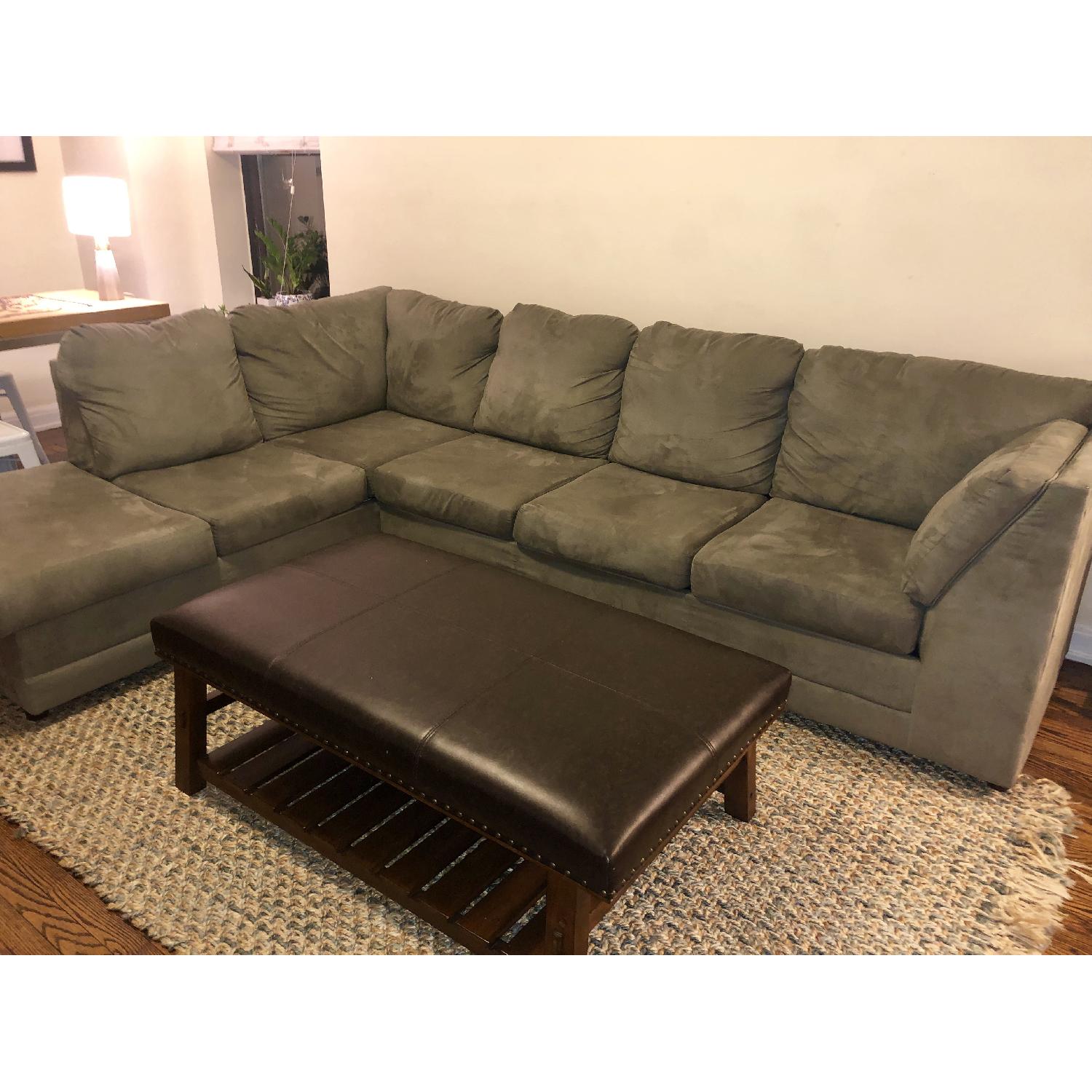 Microfiber 2-Piece Sectional Sofa - image-5