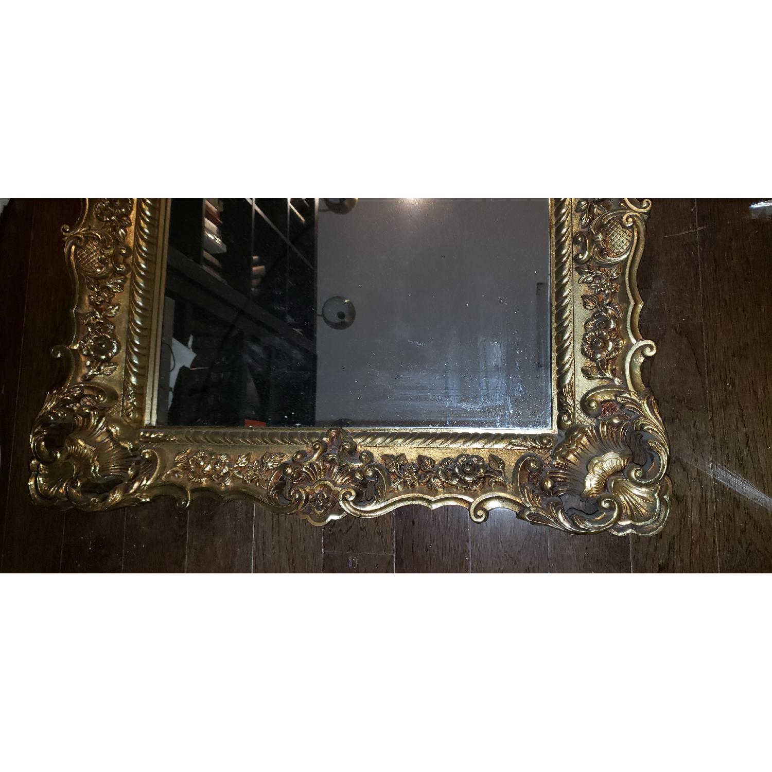 Antique Gold Mirror - image-2