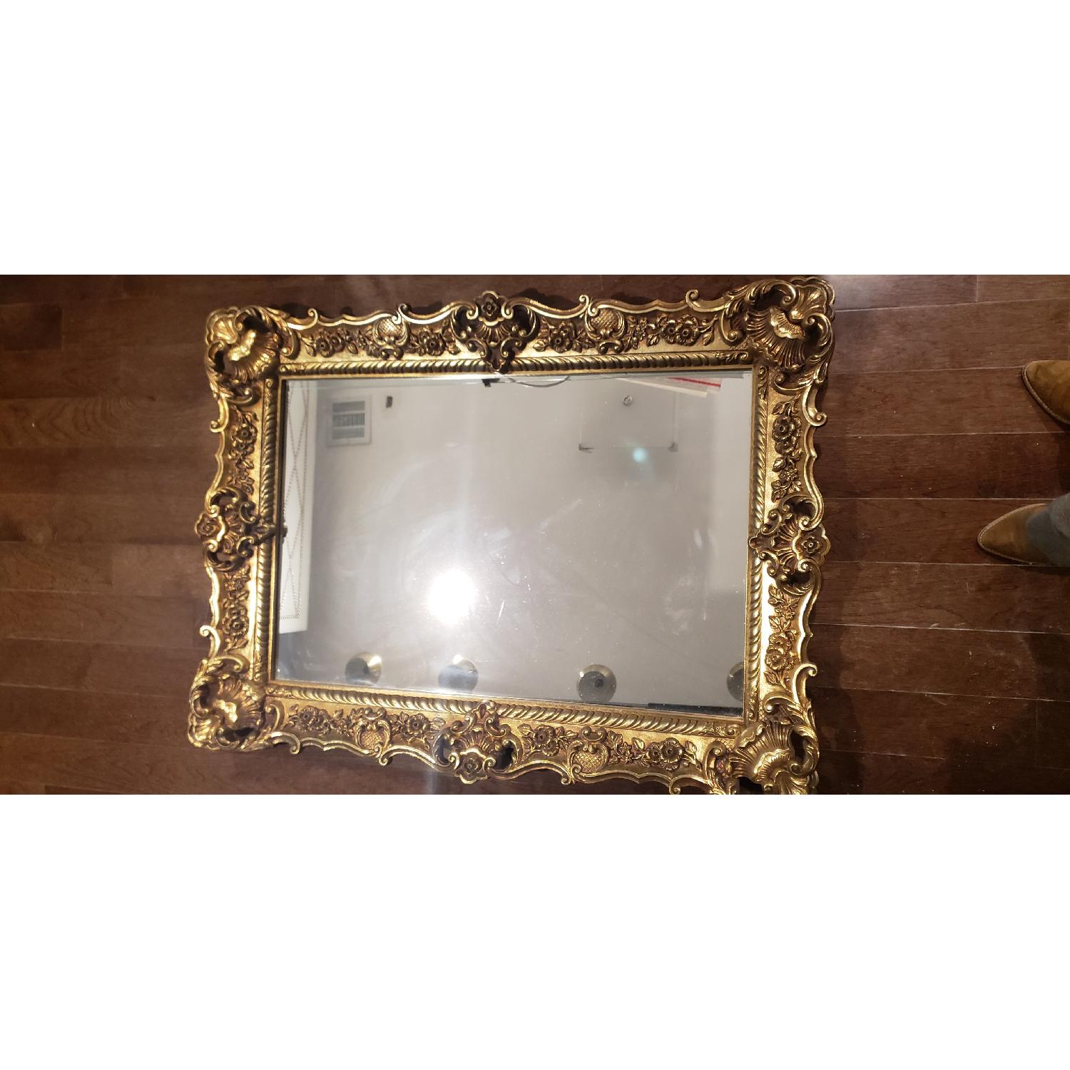 Antique Gold Mirror - image-3