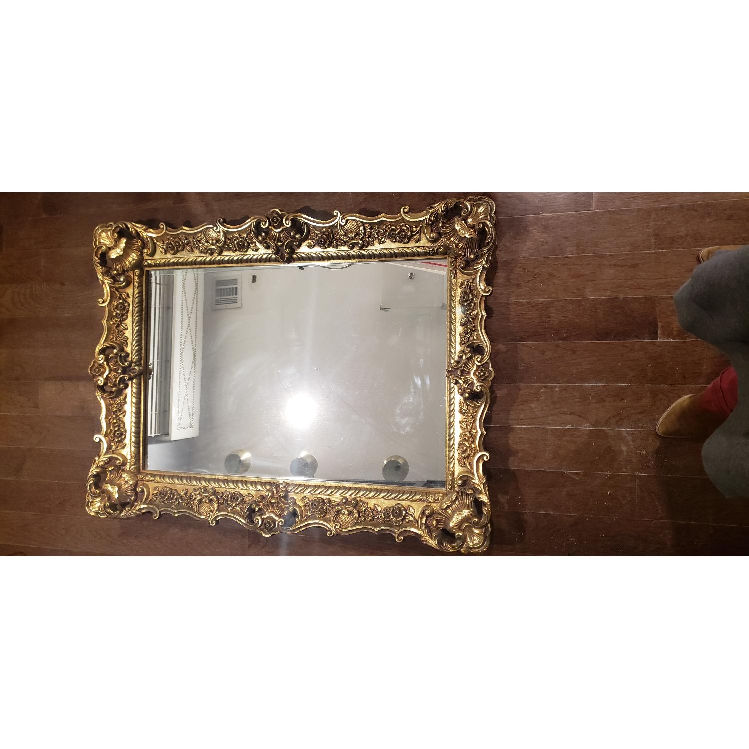 Antique Gold Mirror - image-4