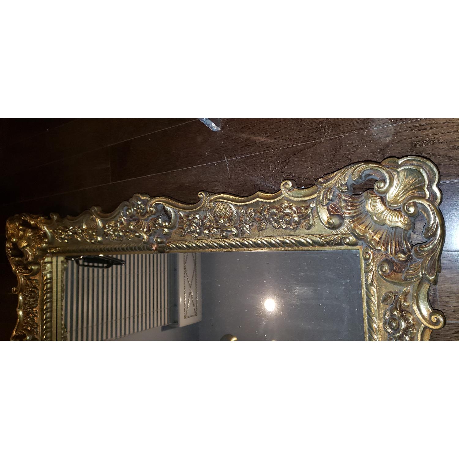 Antique Gold Mirror - image-5