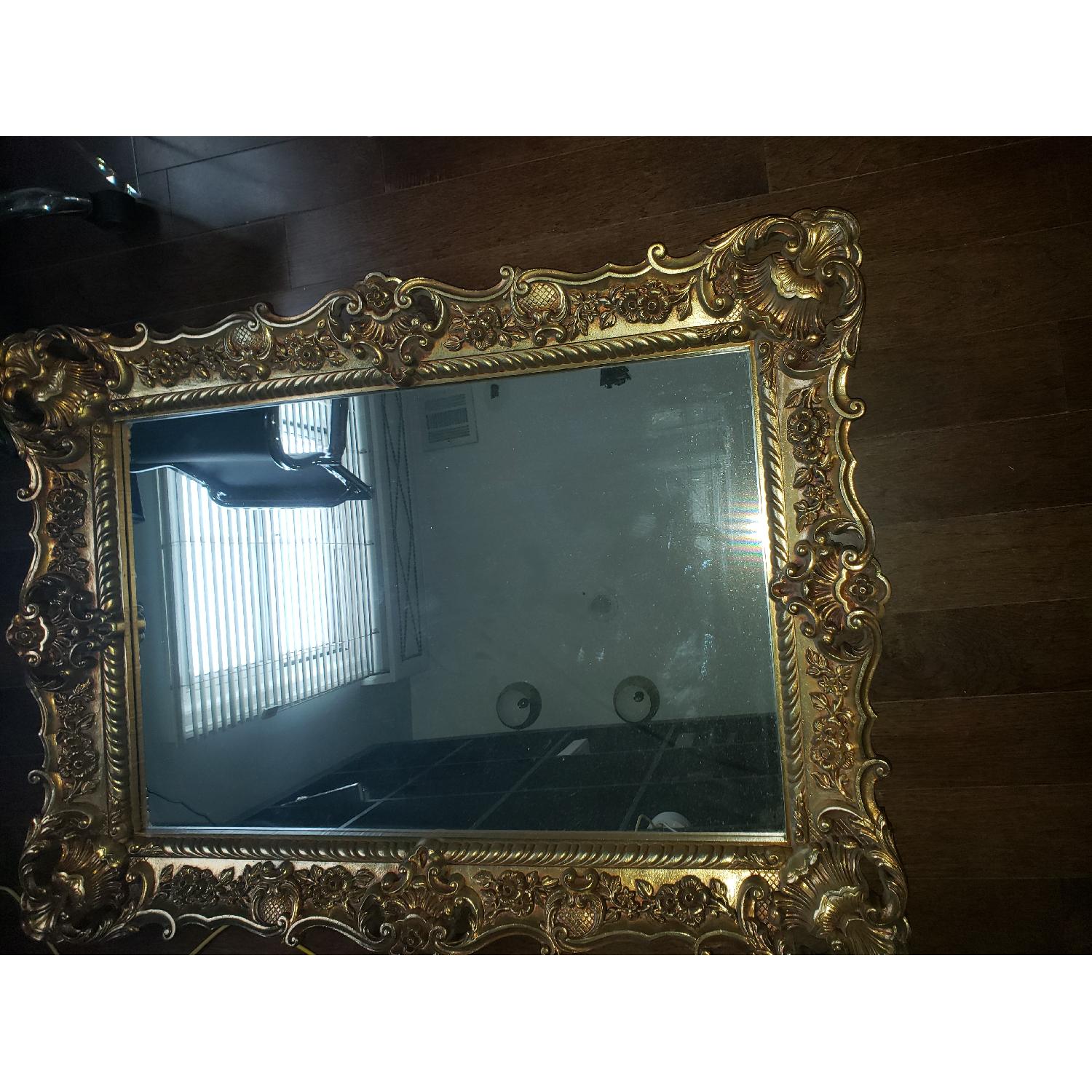 Antique Gold Mirror - image-6