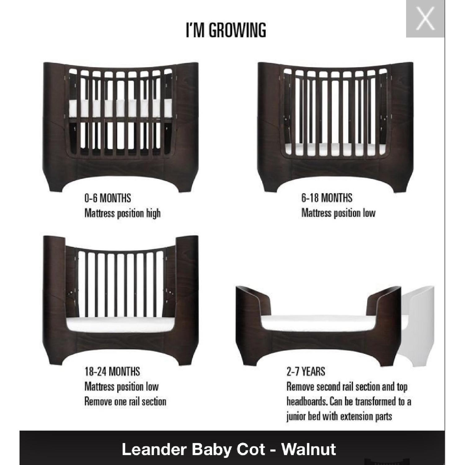Tulip Leander 4in1 Convertible Crib AptDeco