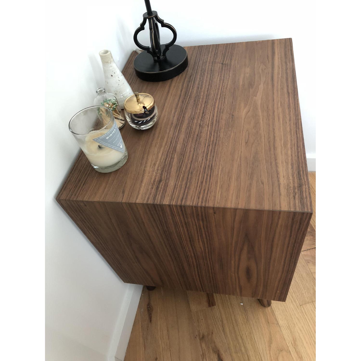 Rove Concepts MCM Style Night Stand in Walnut - image-2