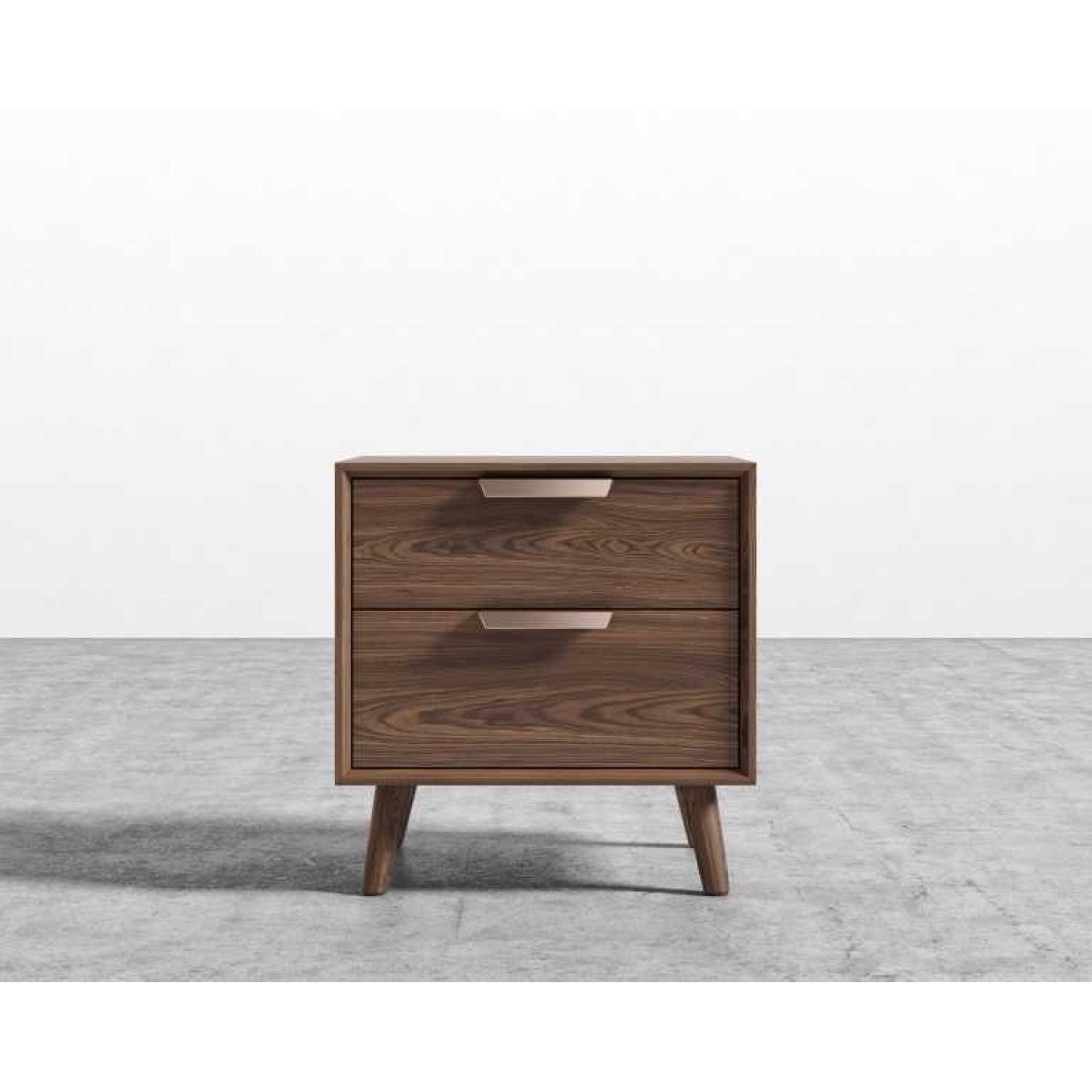 Rove Concepts MCM Style Night Stand in Walnut - image-4