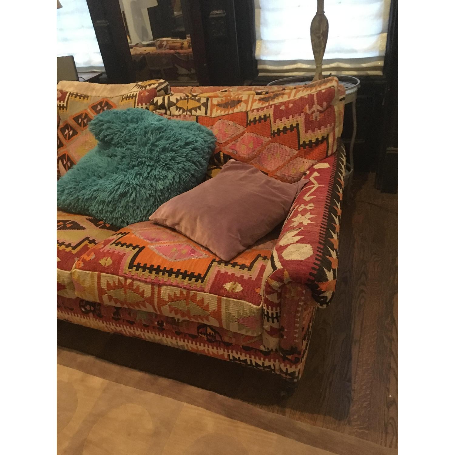 George Smith Kilim Sofa - image-1