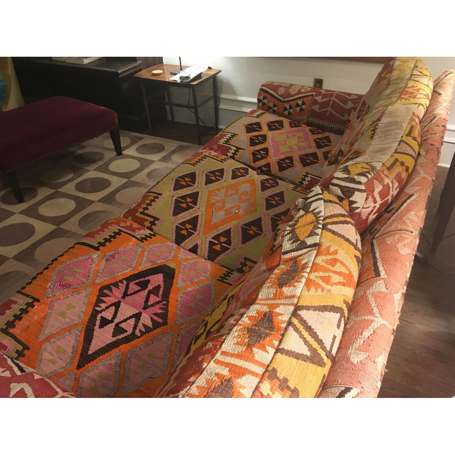 George Smith Kilim Sofa - image-5