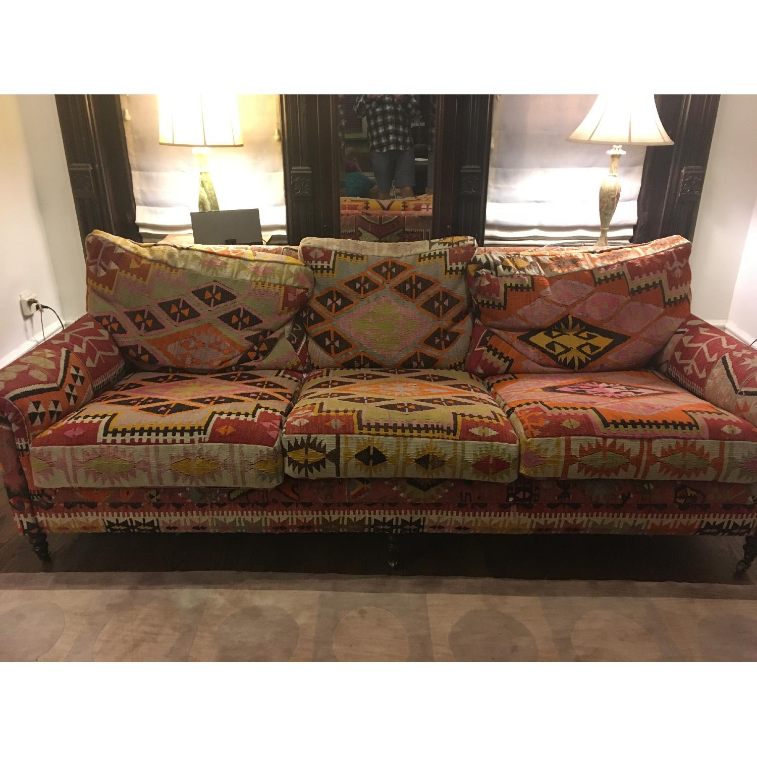 George Smith Kilim Sofa - image-6