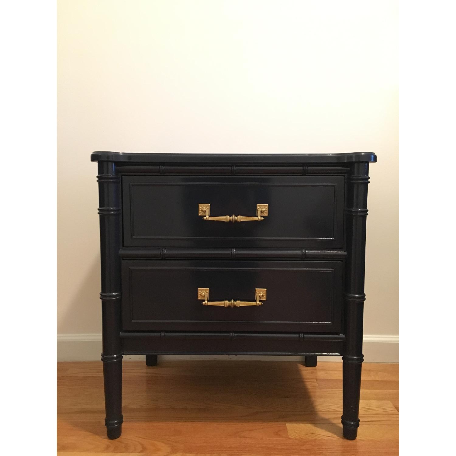 Henry Link Faux Bamboo Nightstands - image-1