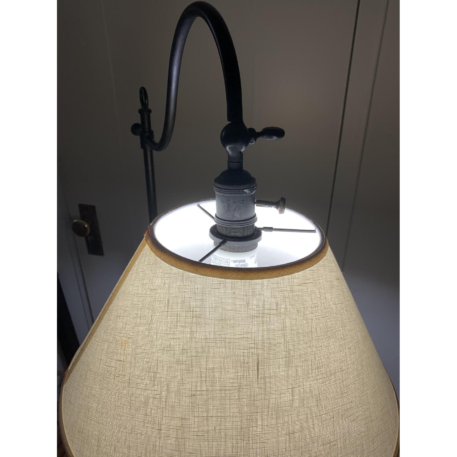 Pottery Barn Antique Bronze Floor Lamp - image-4