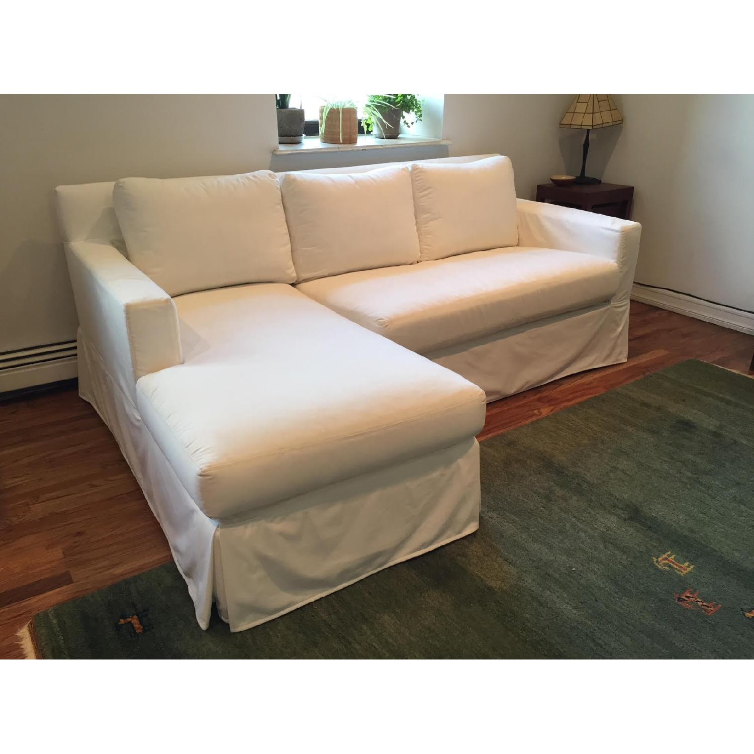 Pottery Barn York 2-Piece Sectional Sofa - image-1