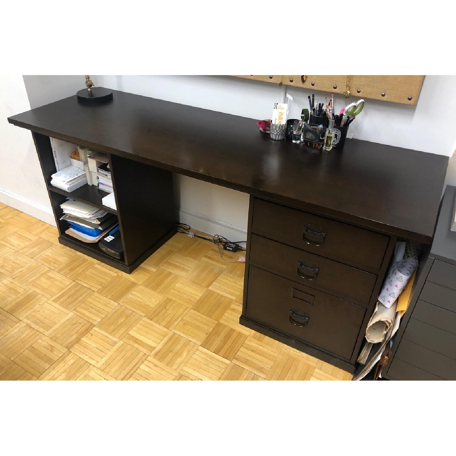 Pottery Barn Modified Bedford Desk AptDeco