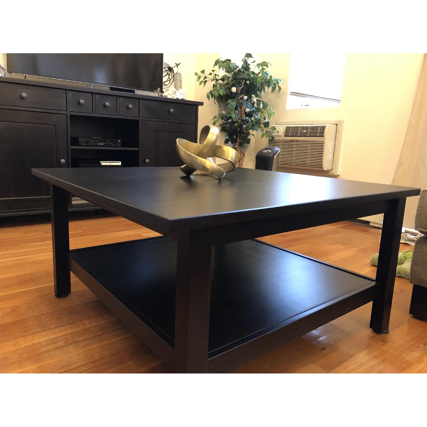 Ikea Hemnes Black Coffee Table - AptDeco