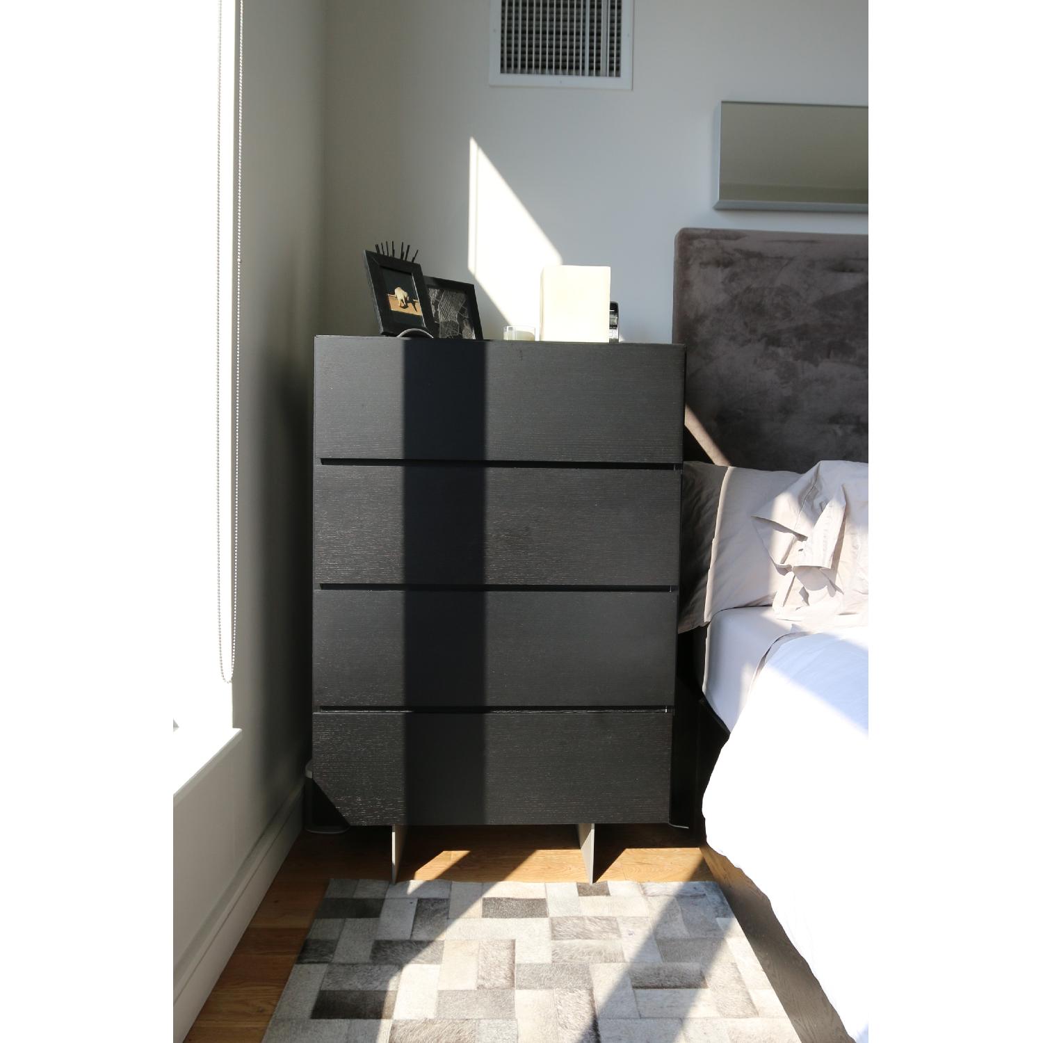 BoConcept Lugano Tall Chest of Drawers in Espresso Oak - image-1
