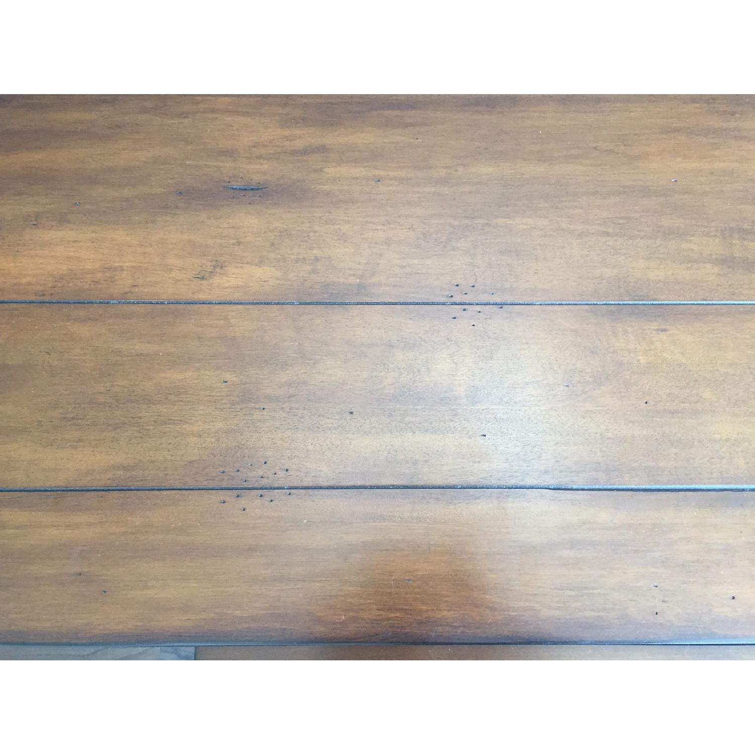Pier 1 Table w/ 2 Dining Benches - image-2