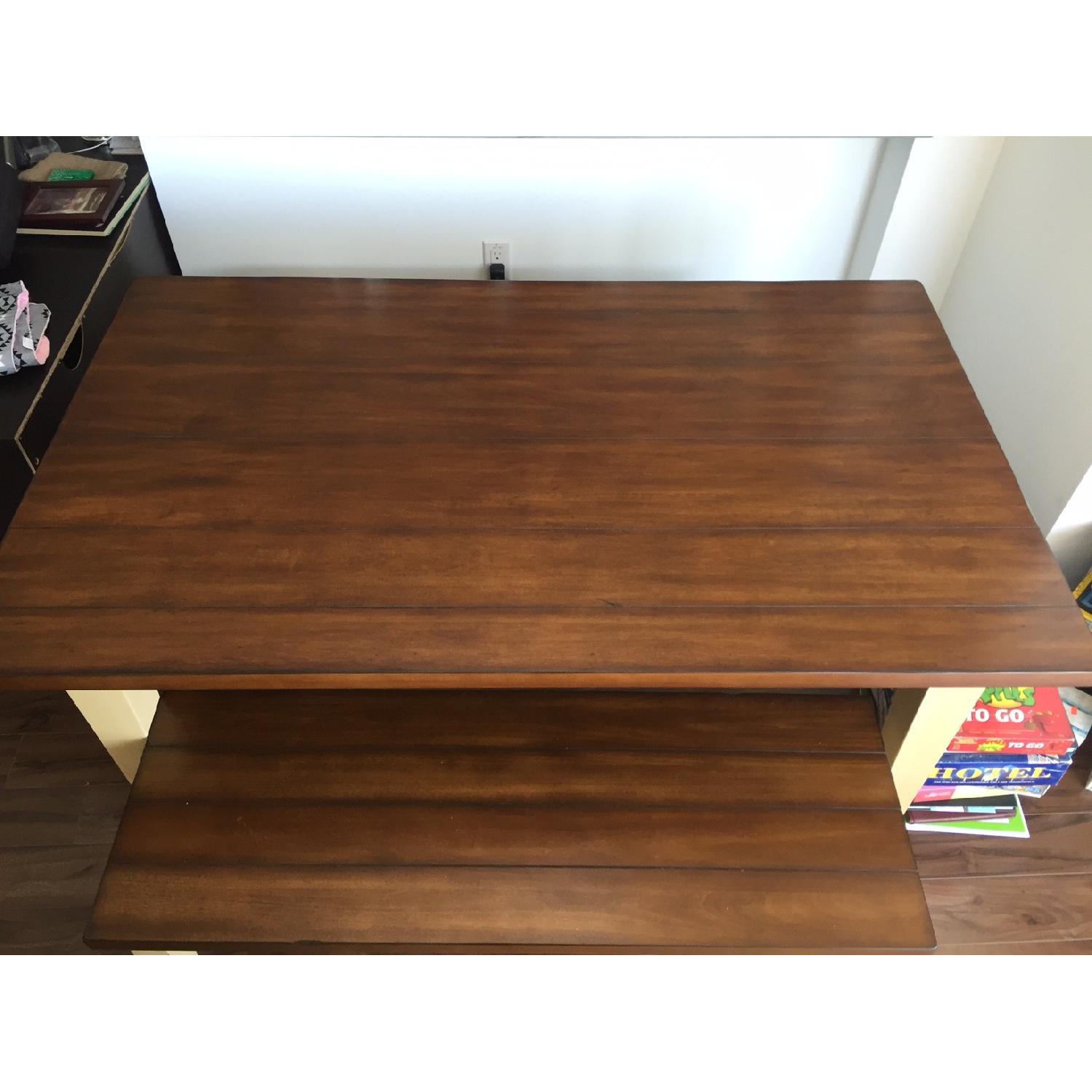Pier 1 Table w/ 2 Dining Benches - image-5