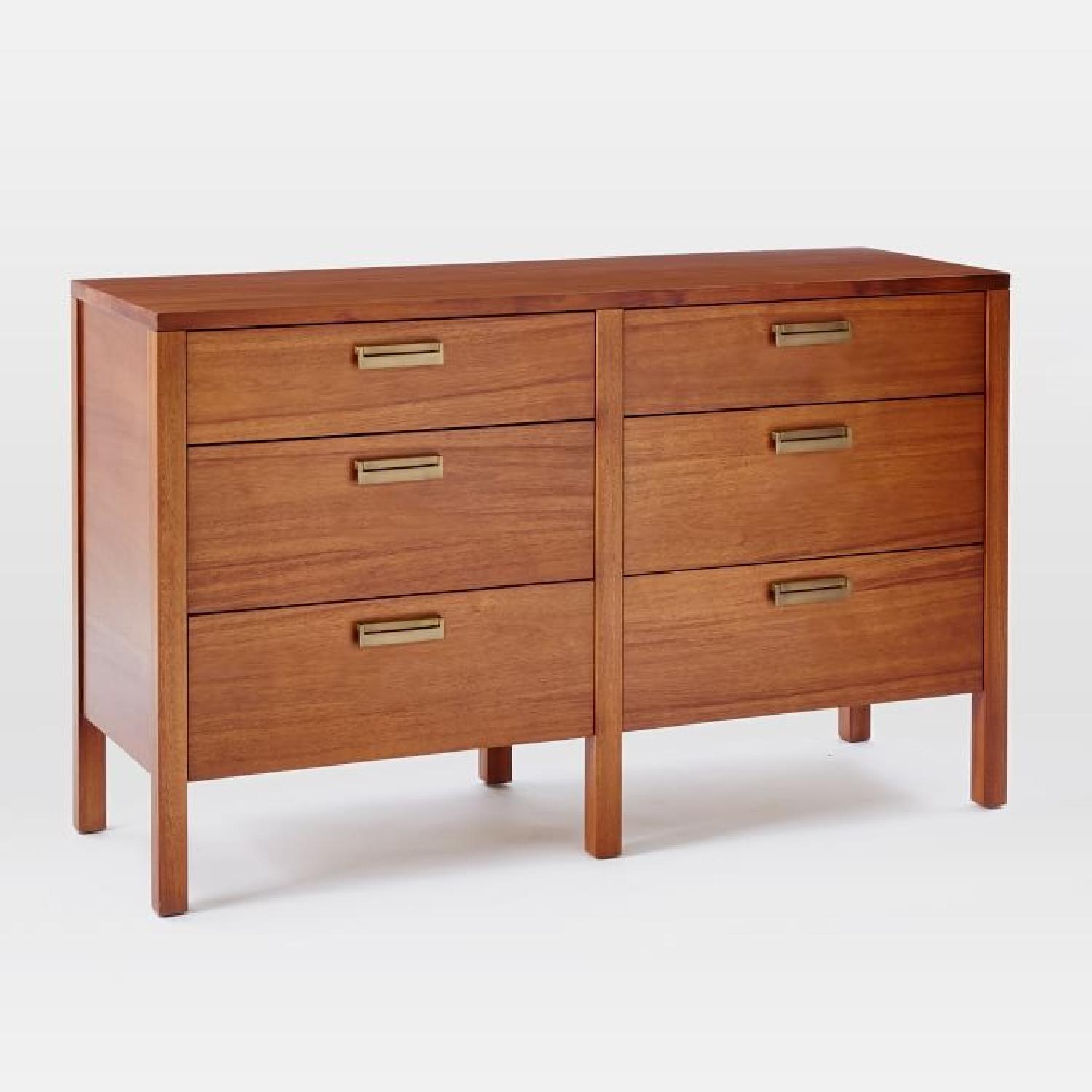 West Elm Jones 6-Drawer Dresser in Acorn - image-1