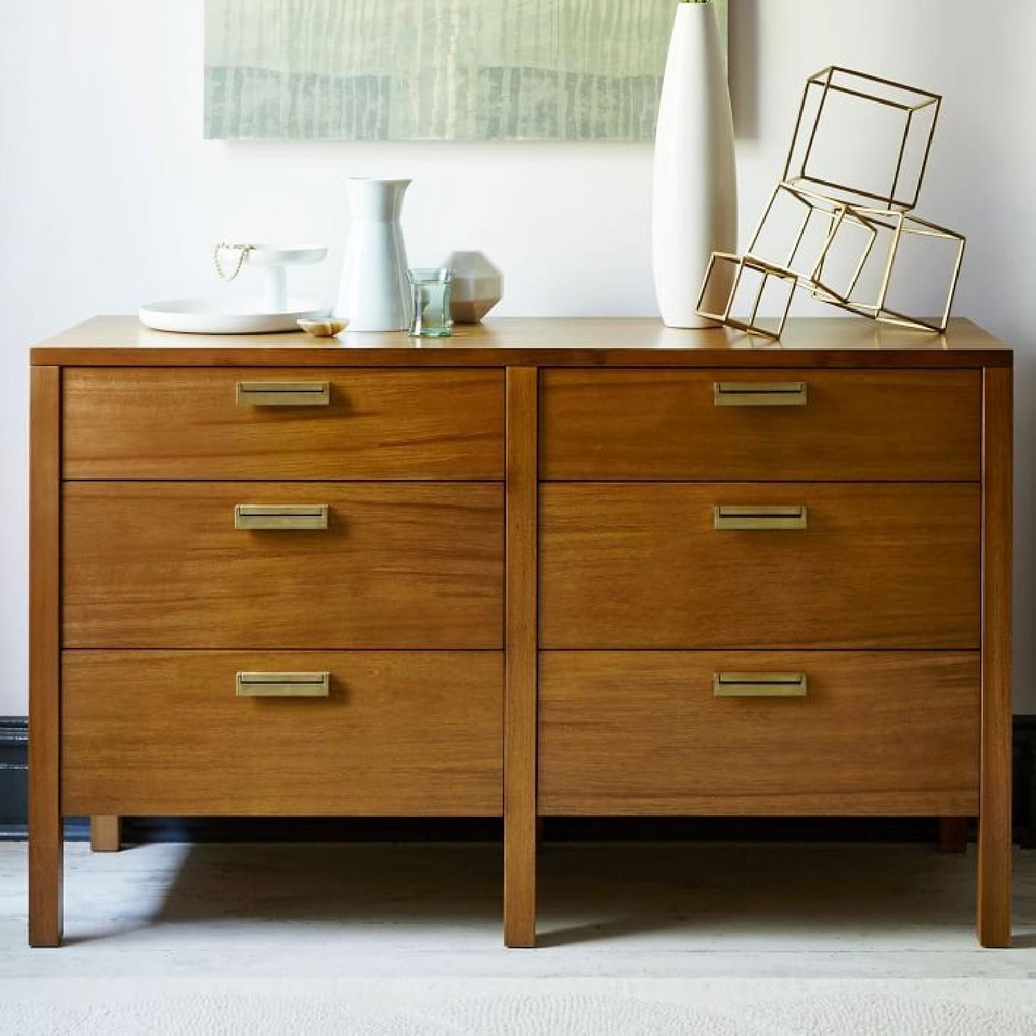 West Elm Jones 6-Drawer Dresser in Acorn - image-2