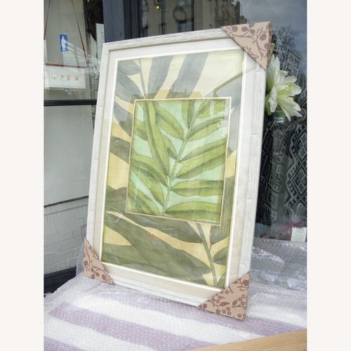 Used Leaf + Flamingo Wall Art for sale on AptDeco
