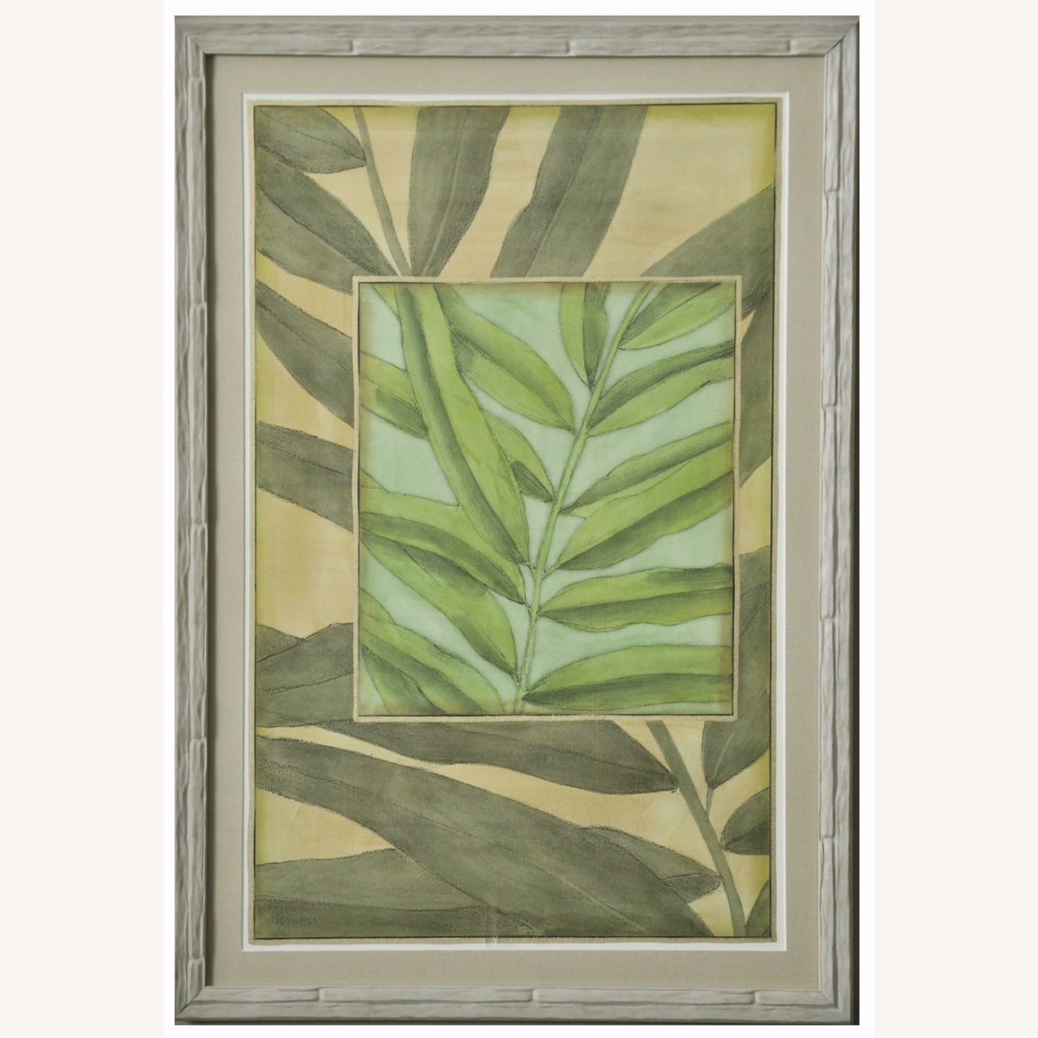 Leaf + Flamingo Wall Art - image-0