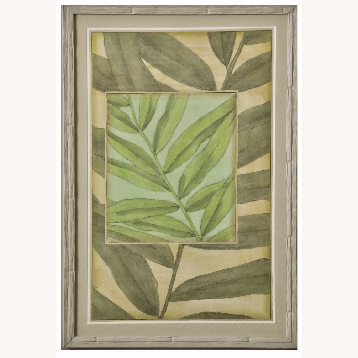 Leaf + Flamingo Wall Art - image-2