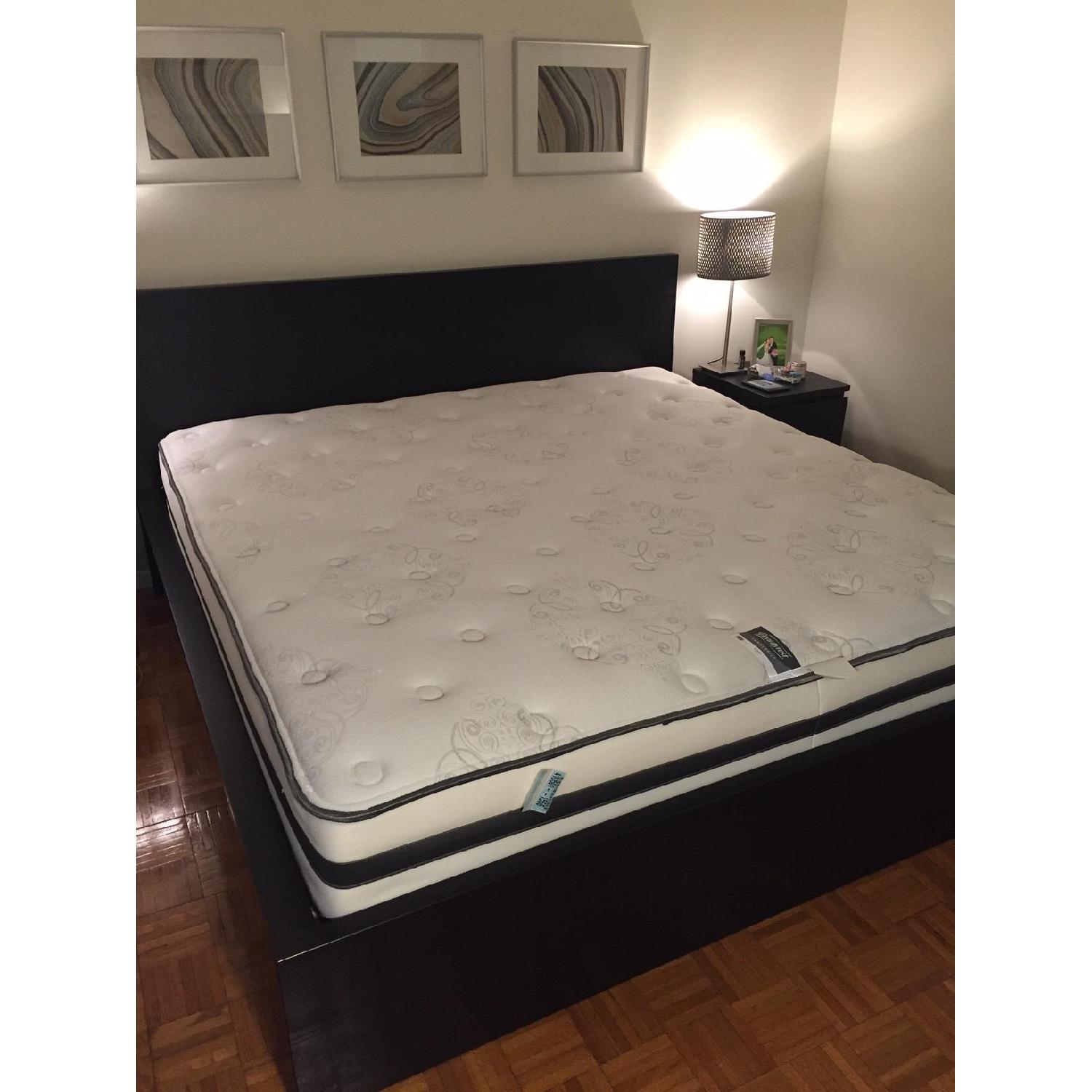 Ikea Malm King Size High Bed Frame - image-2