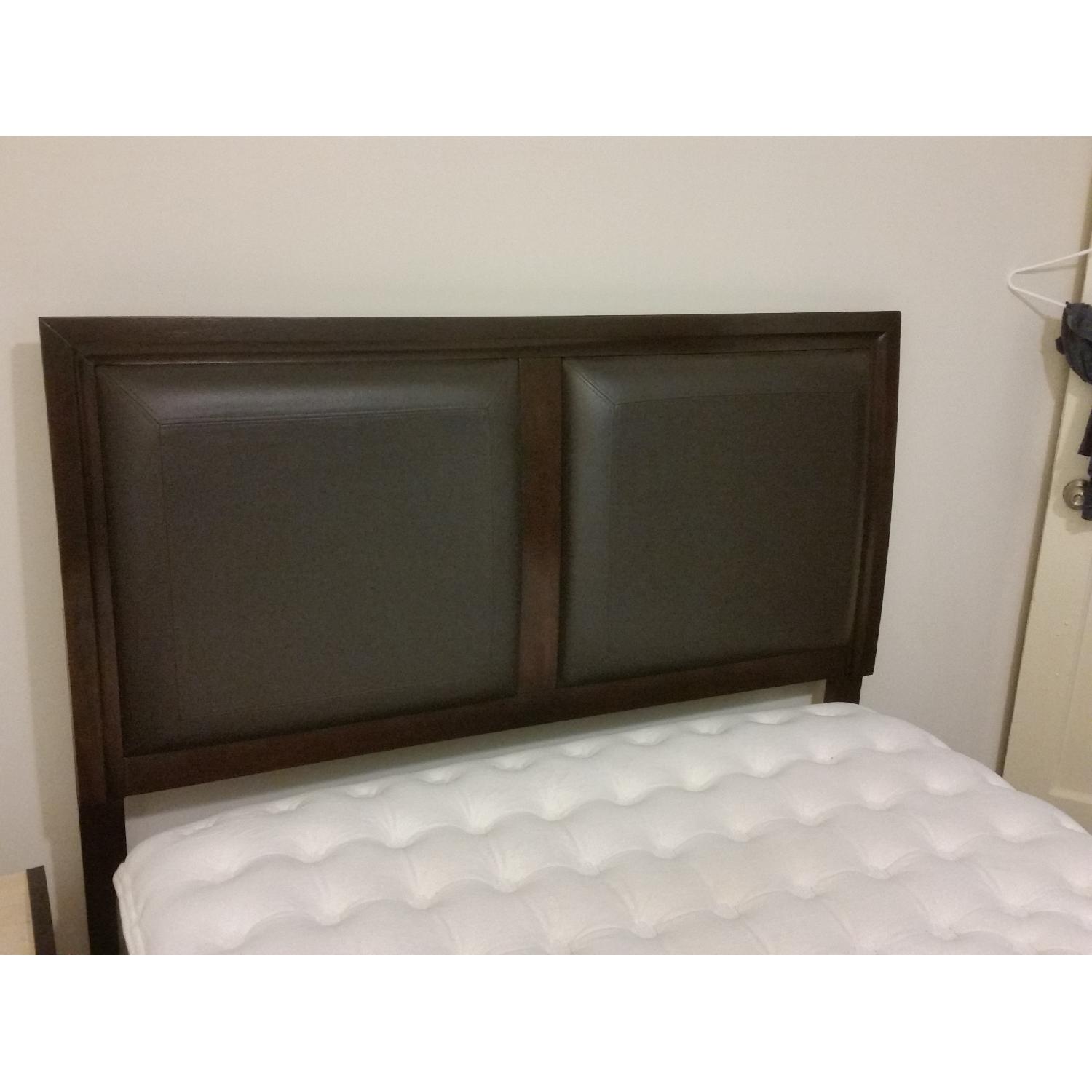 Raymour & Flanigan Claret Queen Size Bed Frame AptDeco