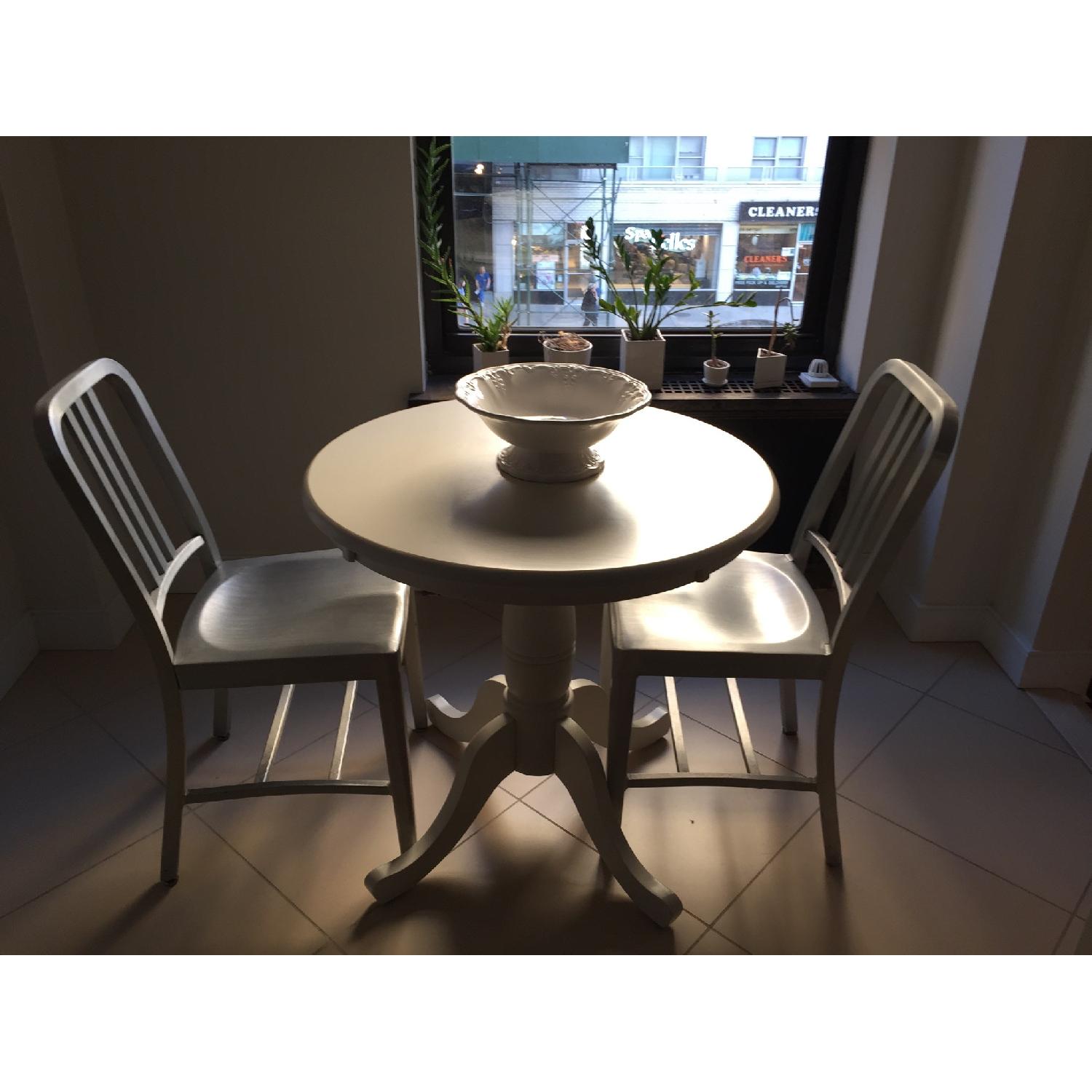 White Coffee/Kitchen Table - image-3