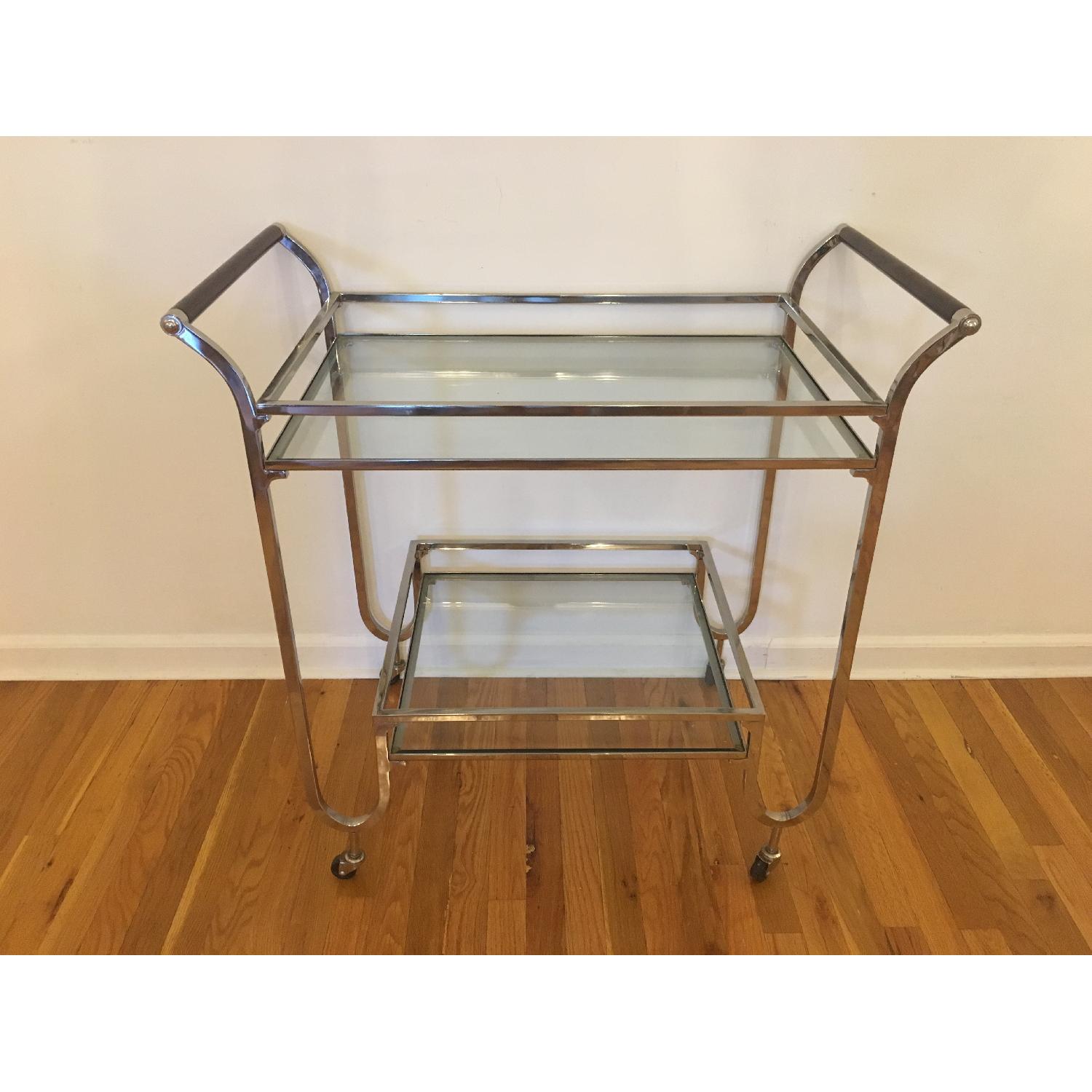 Restoration Hardware Bar Cart - image-1