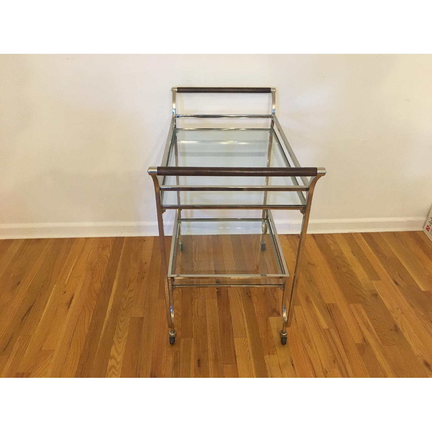 Restoration Hardware Bar Cart - image-2