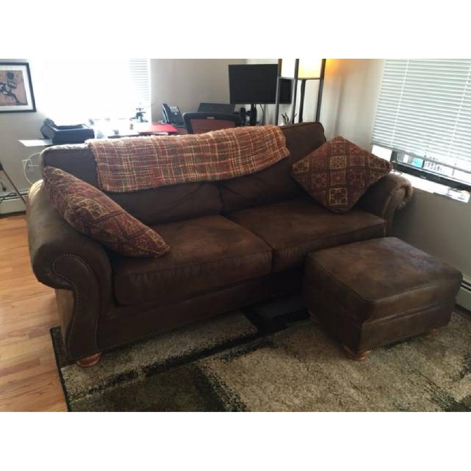 Raymor & Flanigan Canyon Ridge Sofa + Ottoman - image-1
