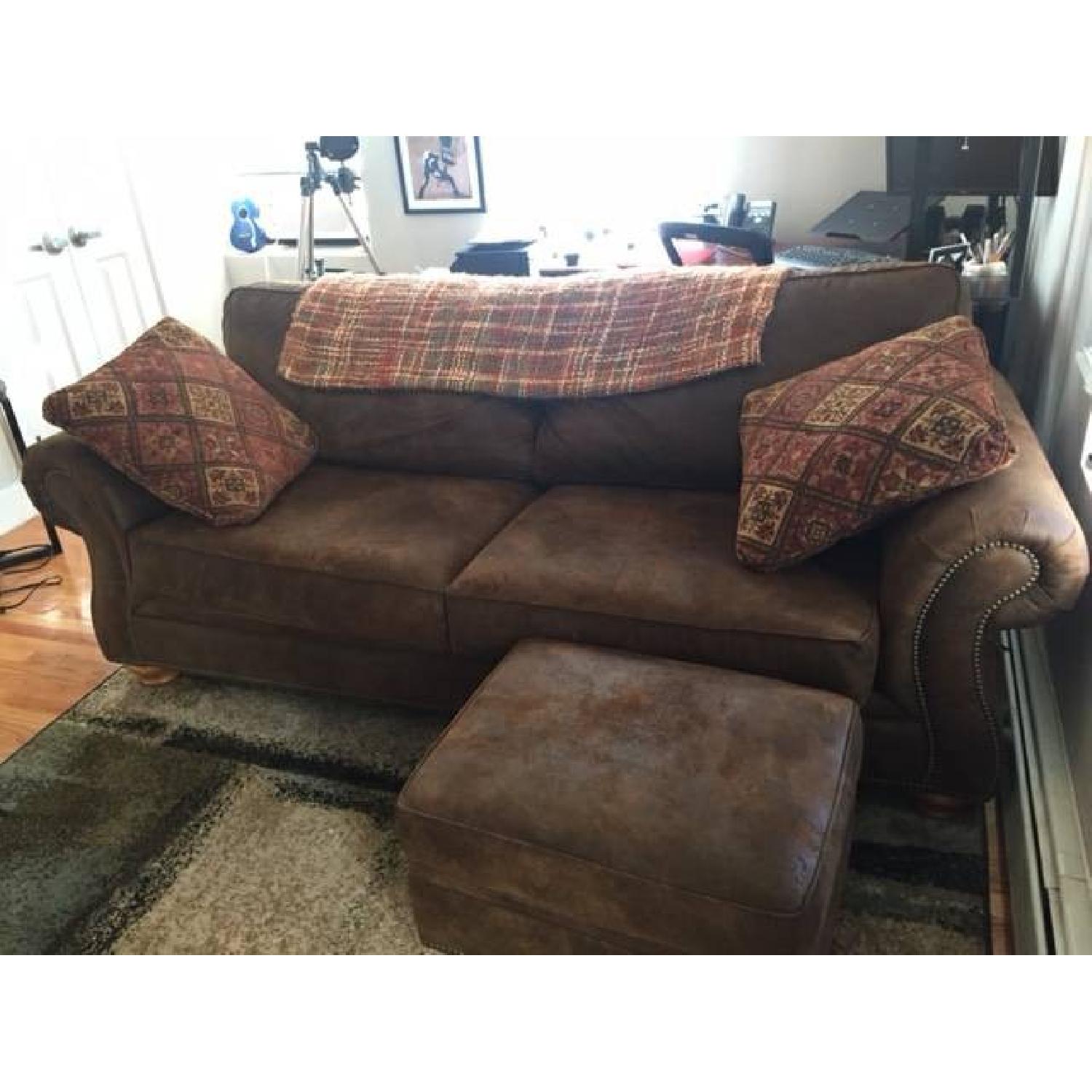 Raymor & Flanigan Canyon Ridge Sofa + Ottoman - image-2