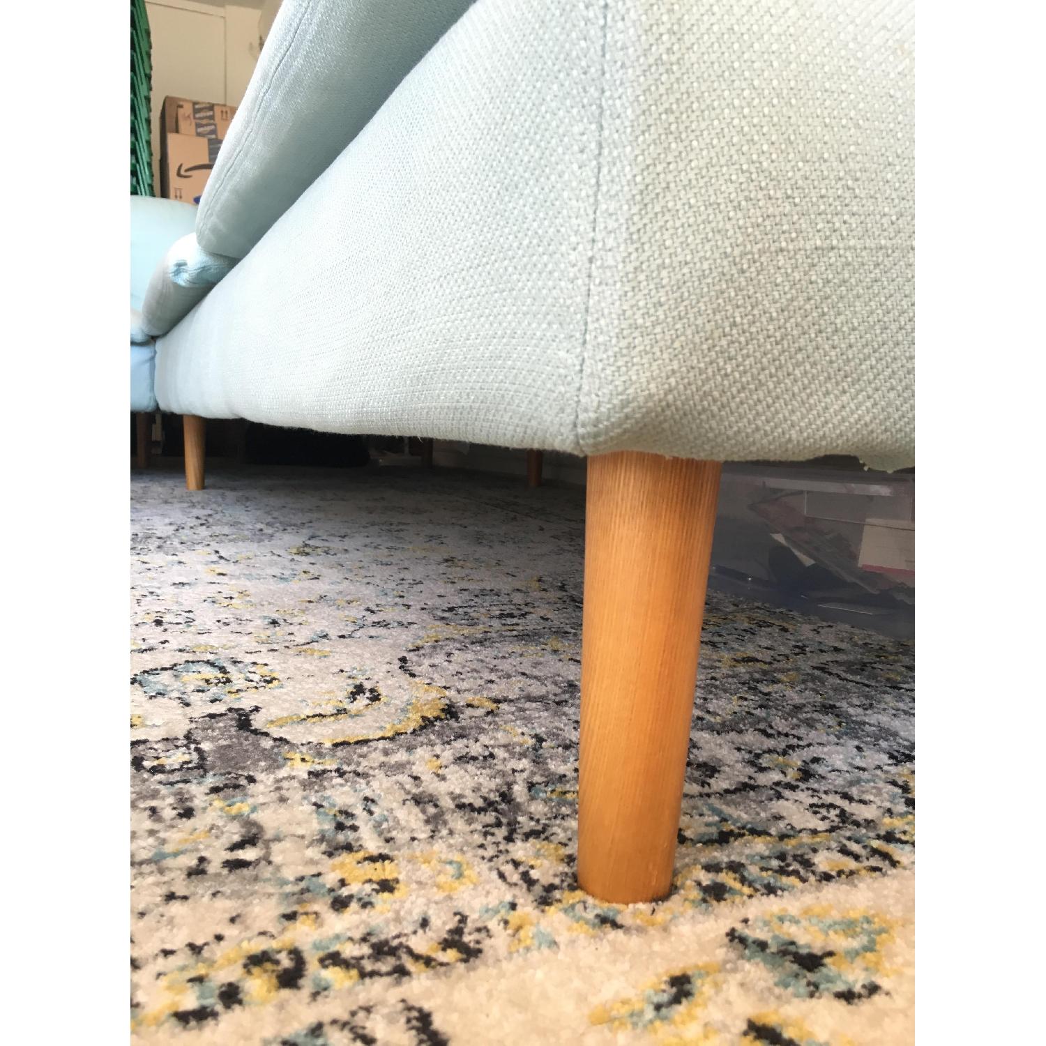 Ikea Soderhamn Sectional Sofa w/ Custom Pretty Pegs Legs - image-3