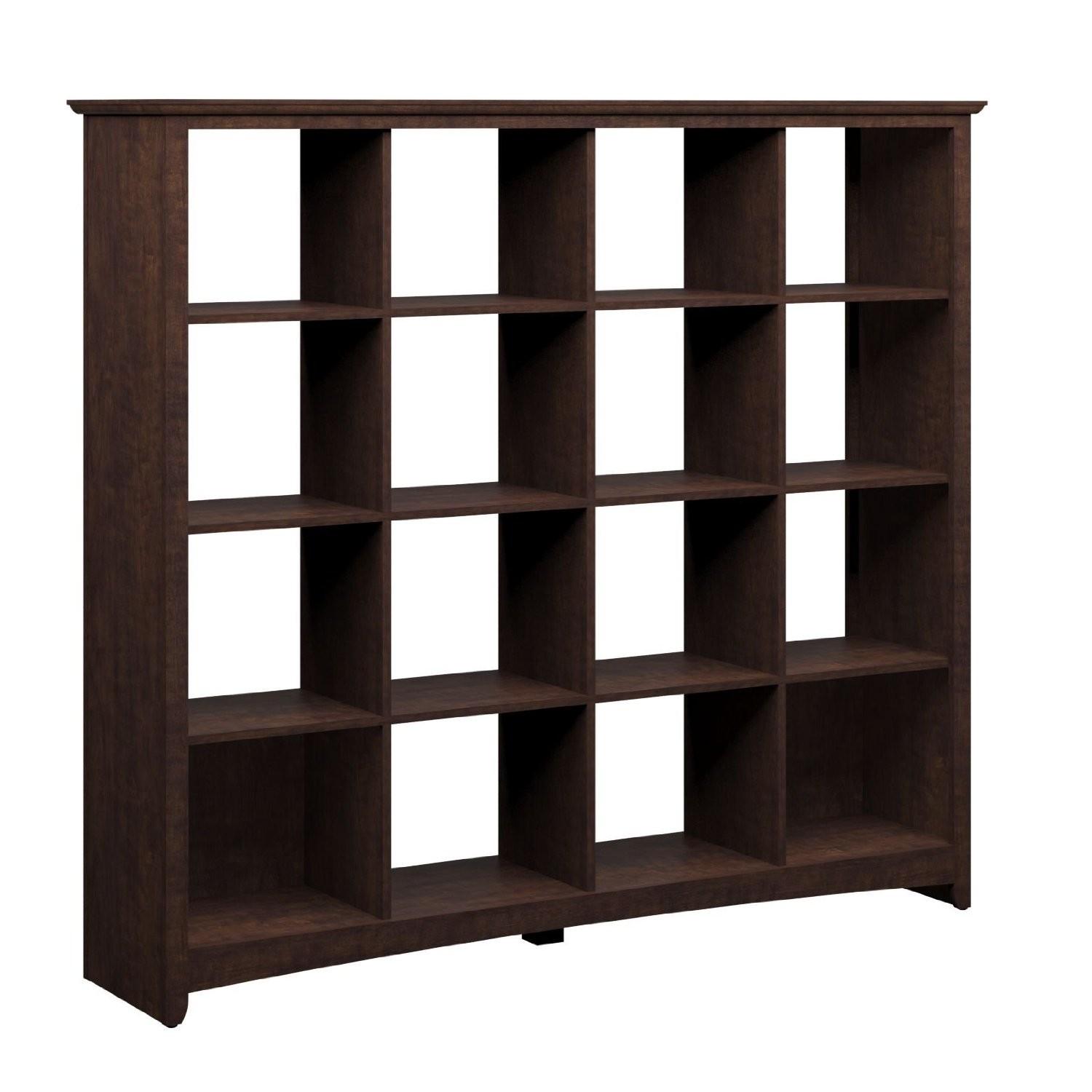 Bush Furniture 16-Cube Bookcase/Room Divider - image-9