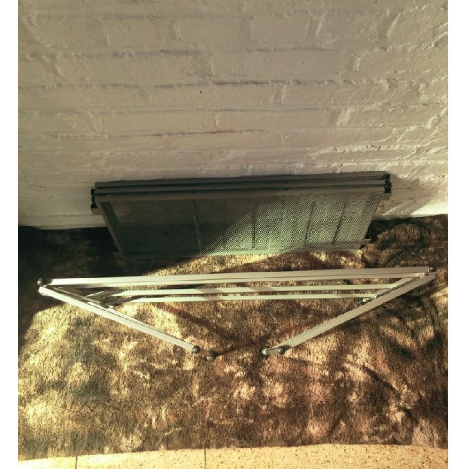 Container Store Iron Folding 3 Shelf + Media Unit - image-4