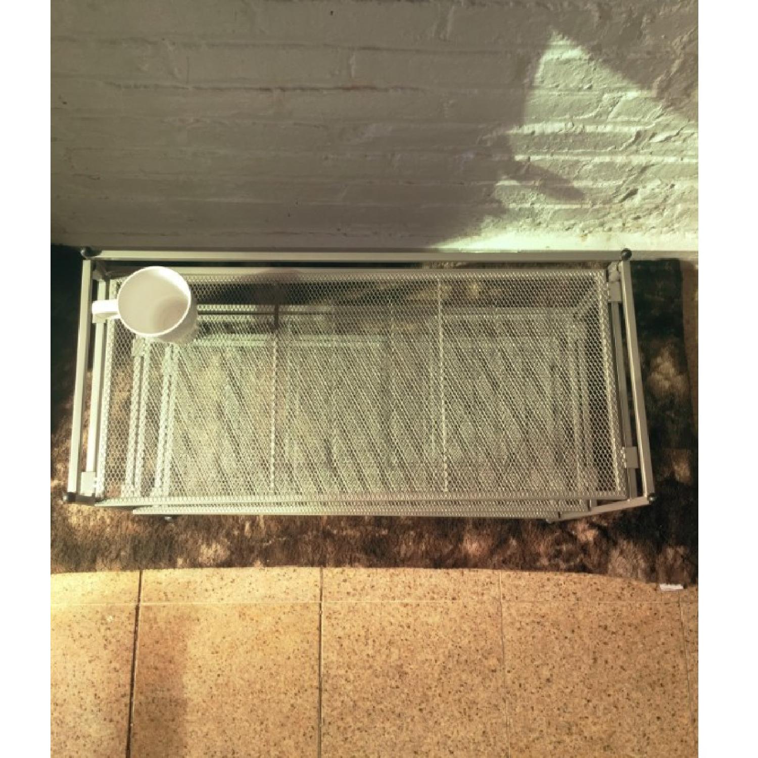 Container Store Iron Folding 3 Shelf + Media Unit - image-5